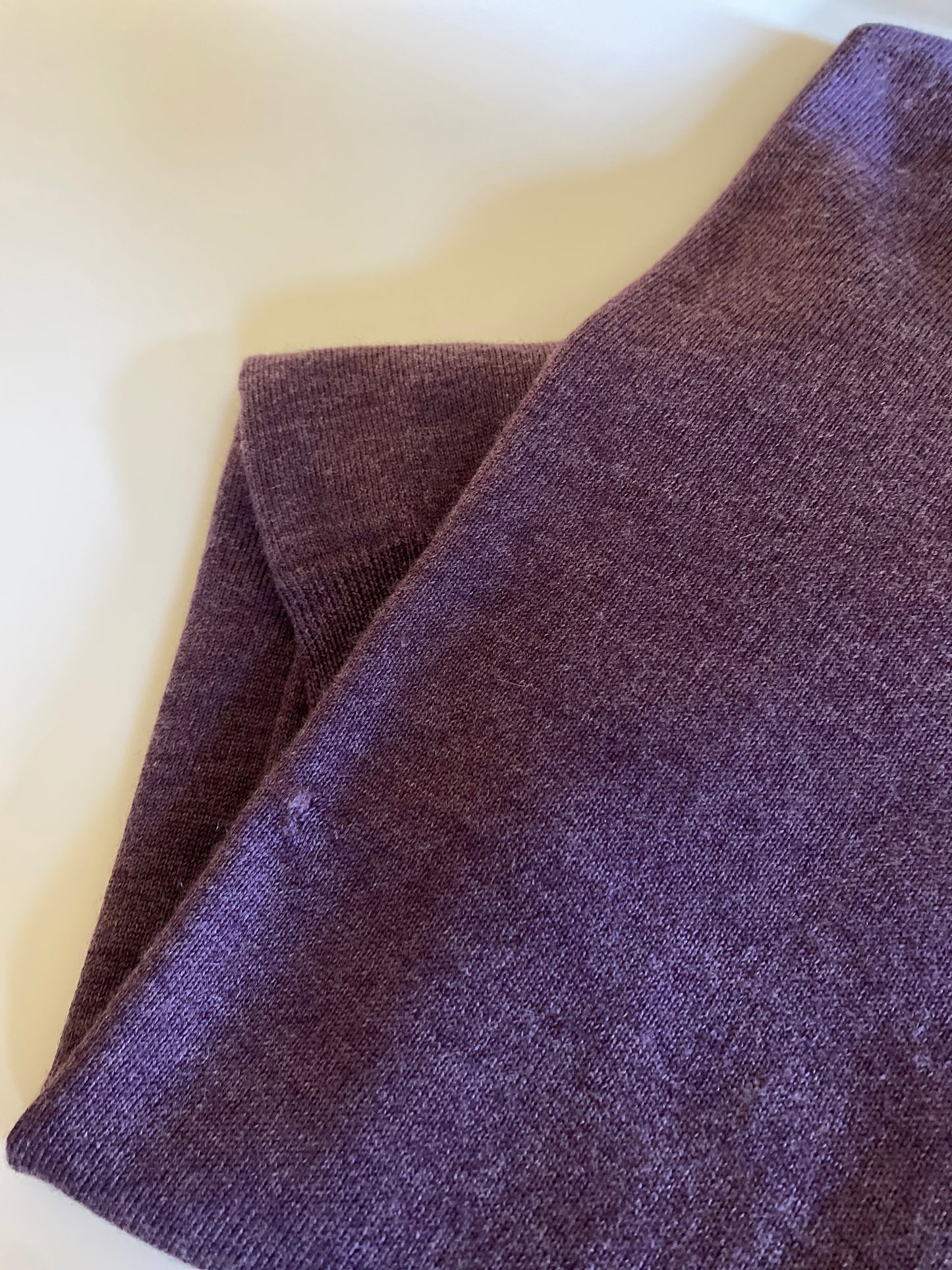 Maglione collo alto lana seta cashmere