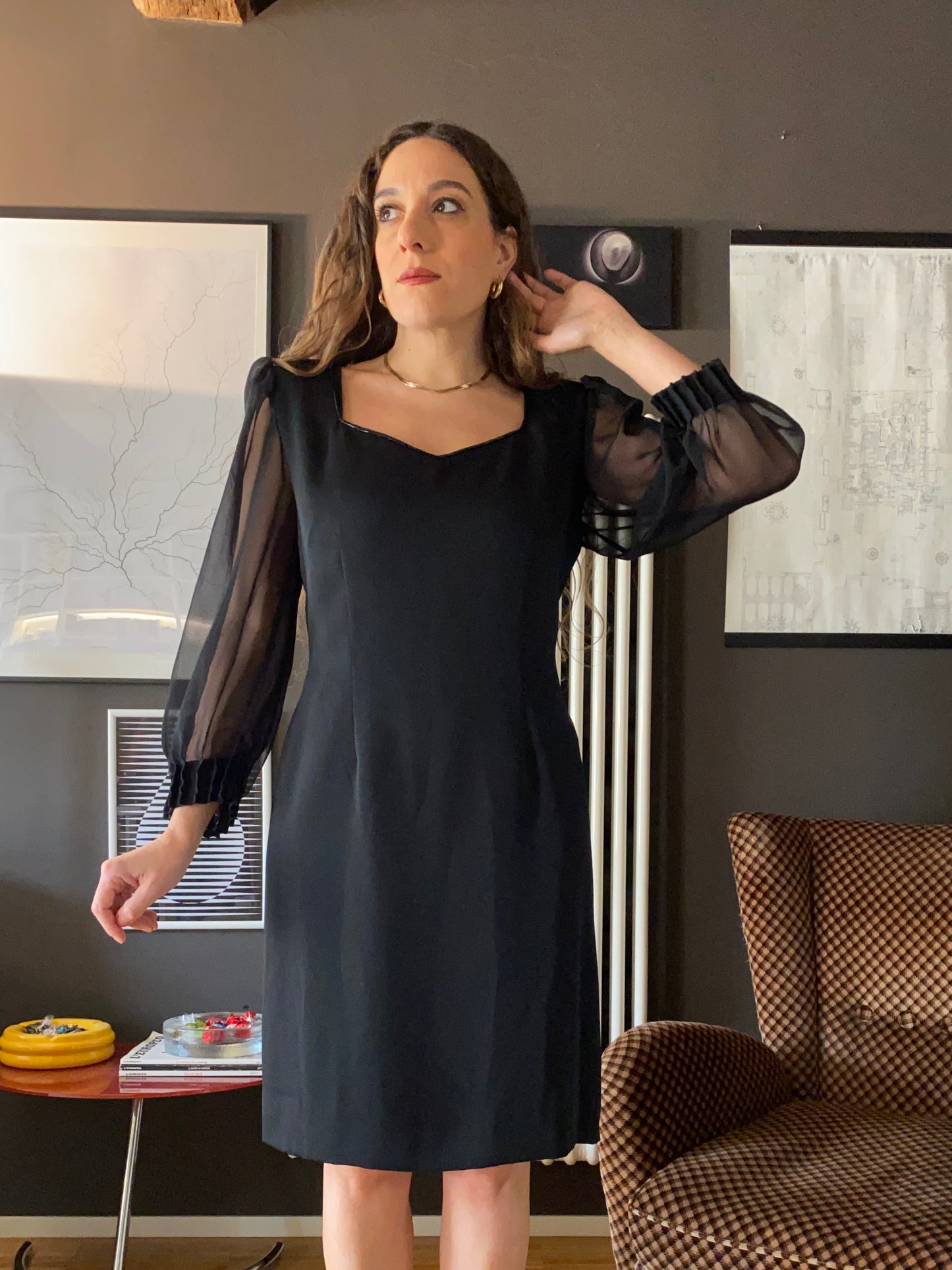 Abito anni 70 sartoriale