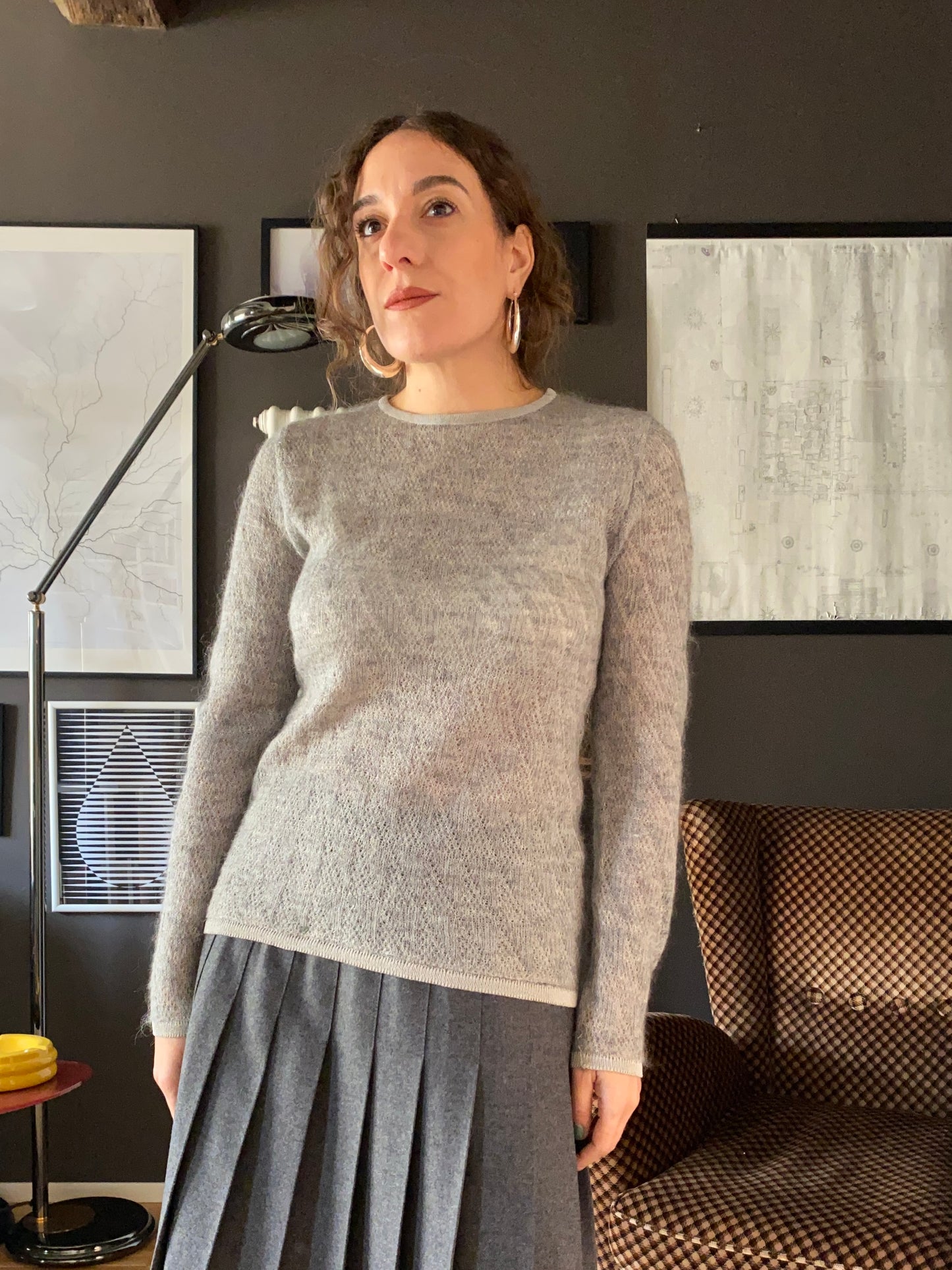 Maglione traforato vintage