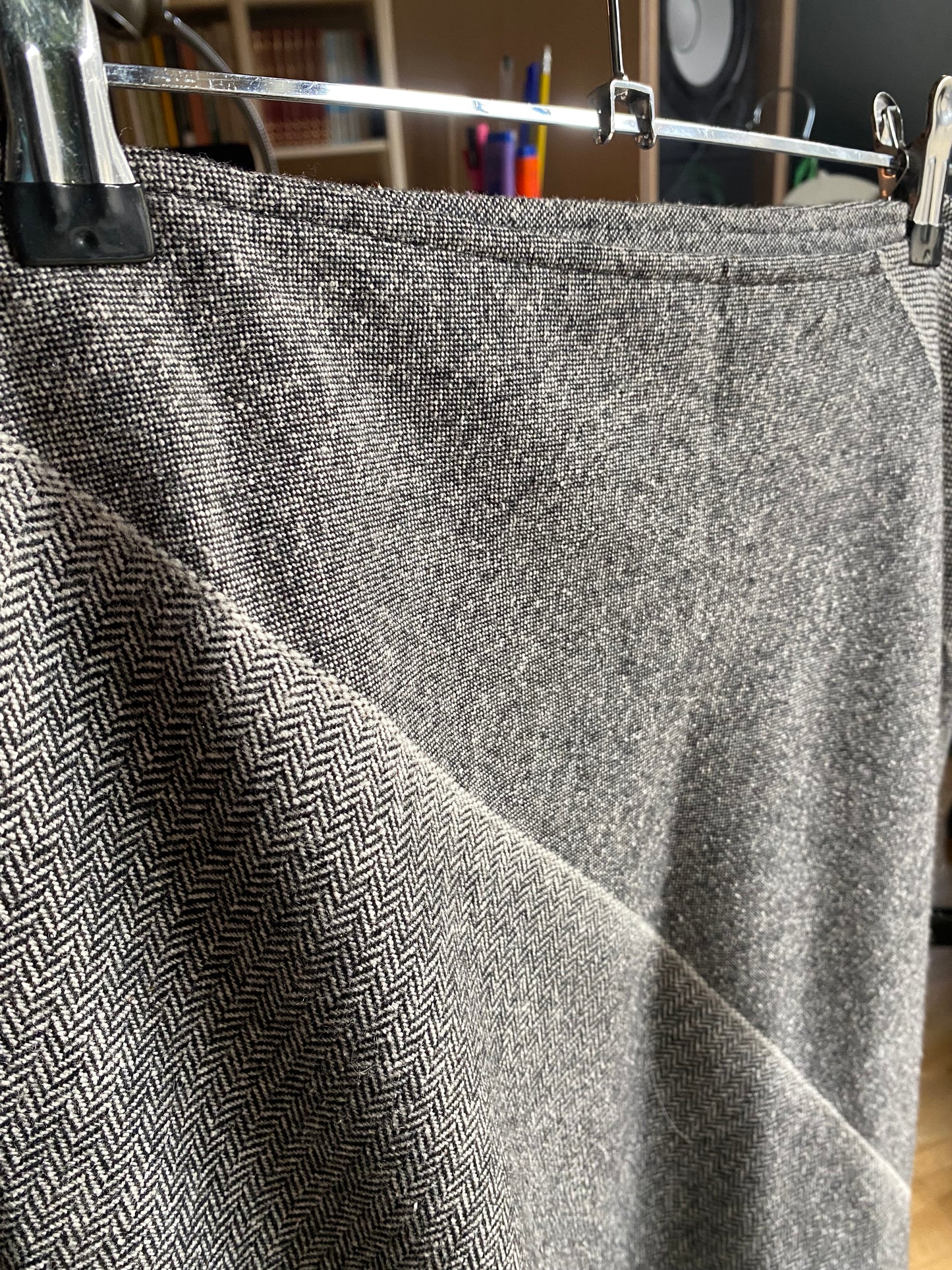 Gonna lunga lana cotone