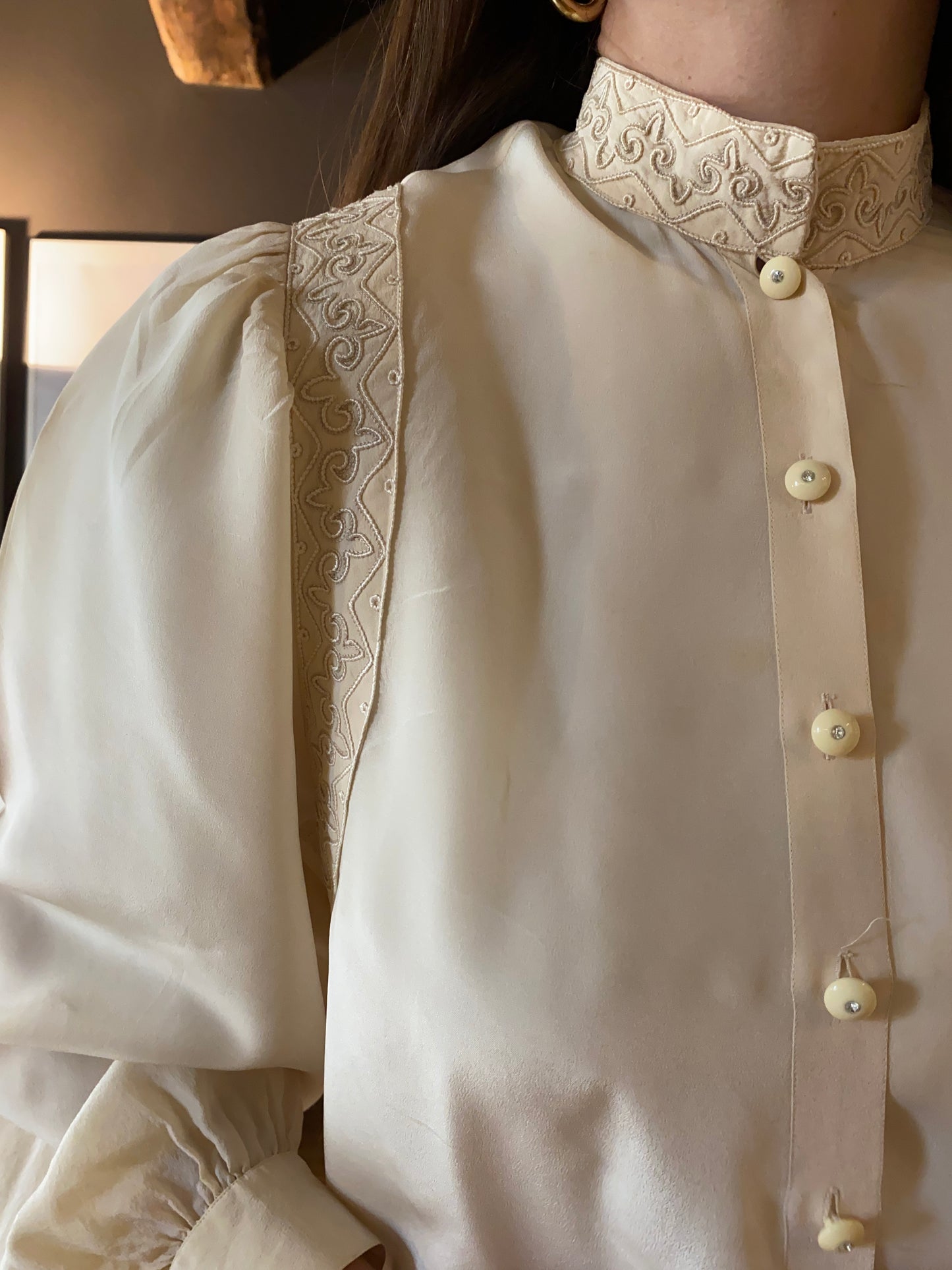 Camicia in seta vintage