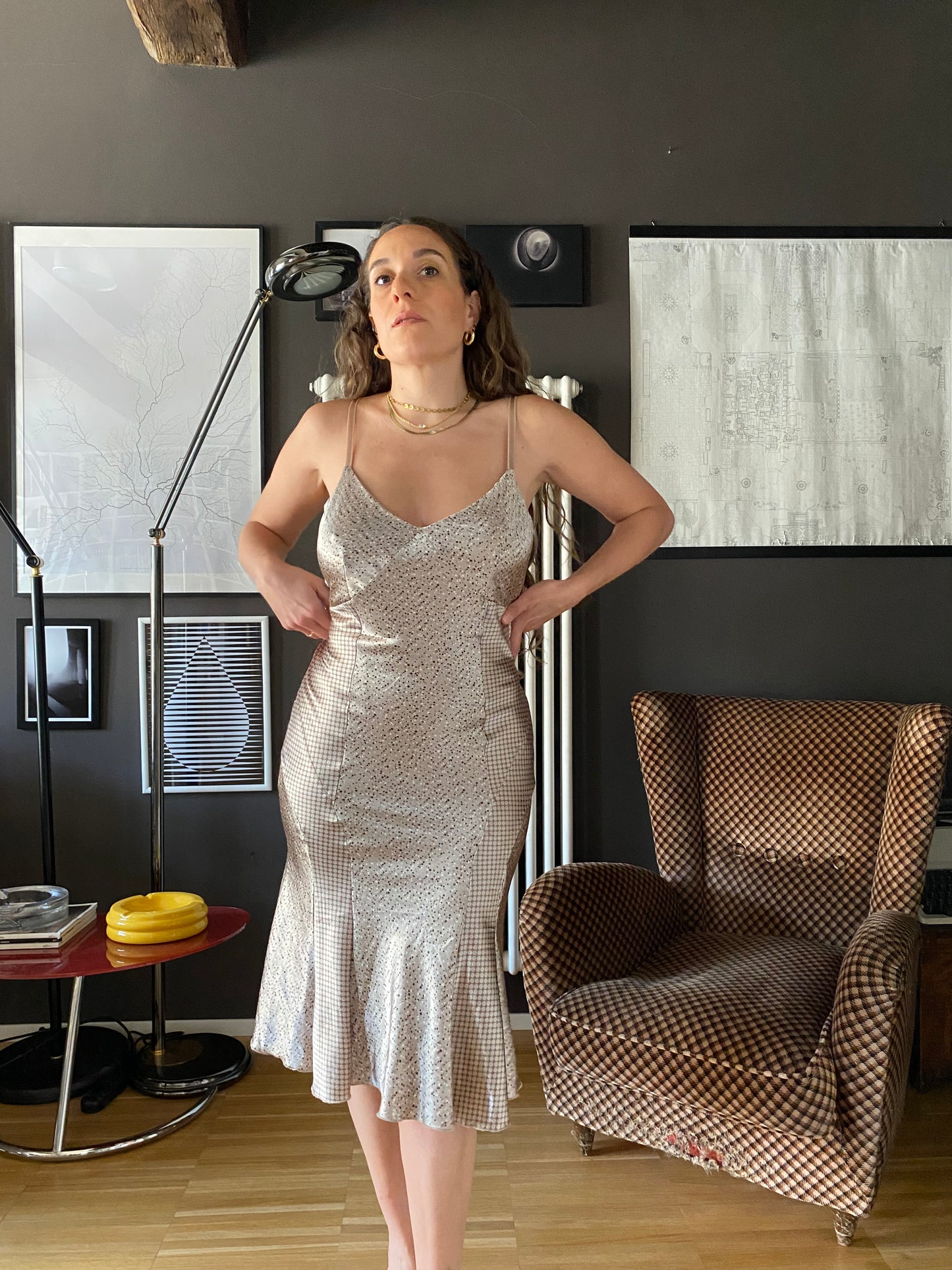 Abito argento Coconuda