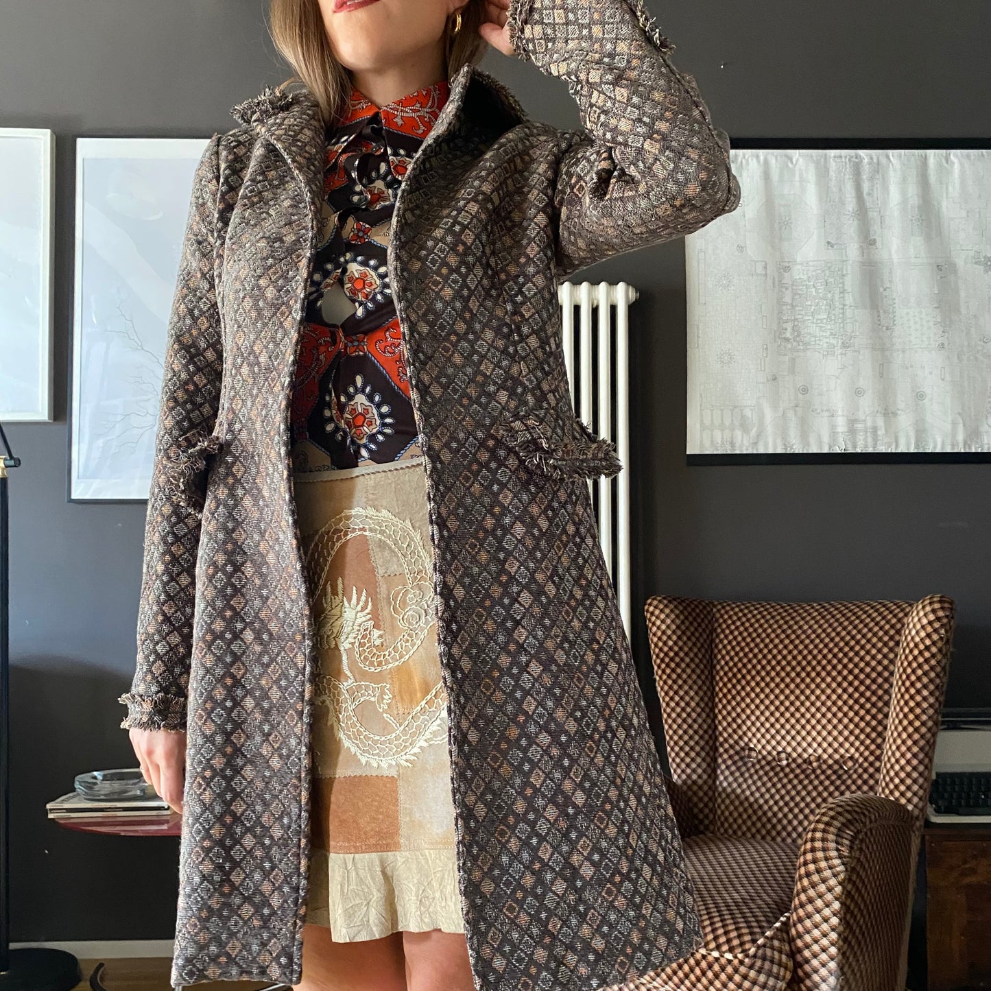 Cappotto pattern optical