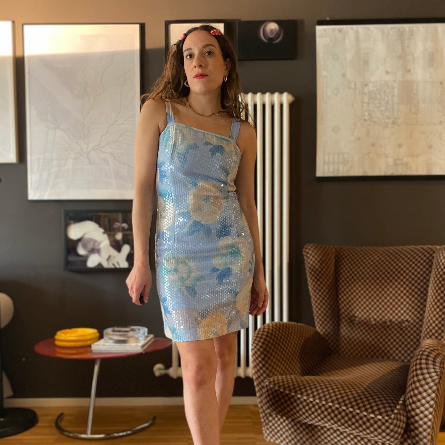 Abito paillettes anni 2000