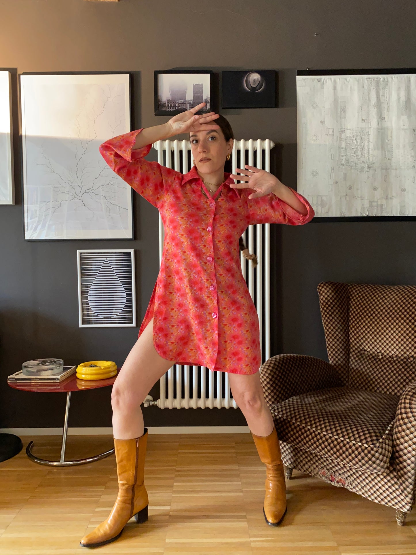 Abito anni 70 sartoriale