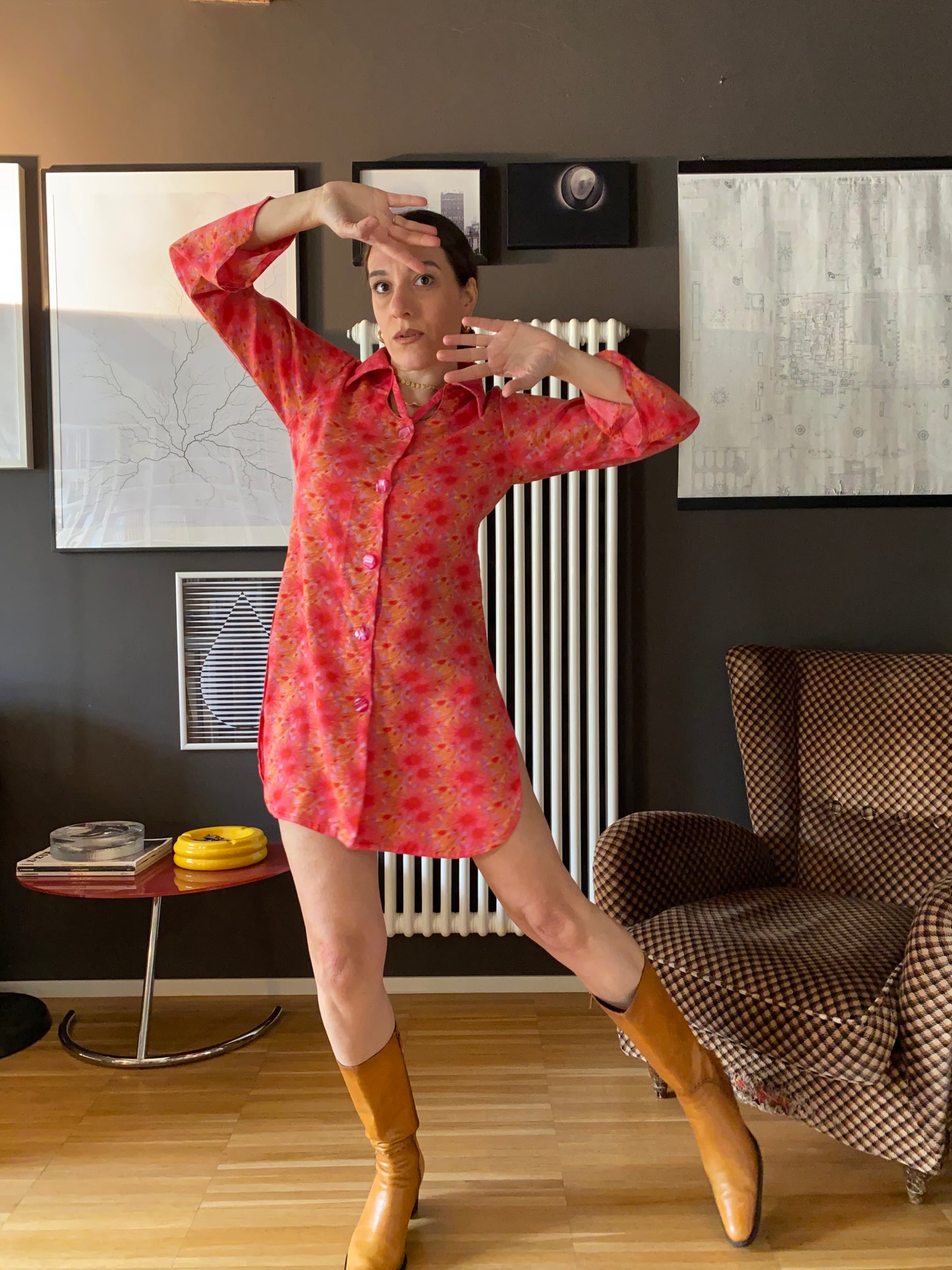 Abito anni 70 sartoriale