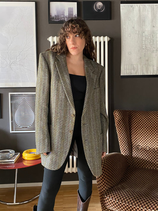 Blazer fantasia verde