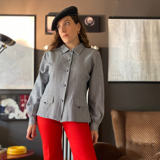 Camicia pied de poule