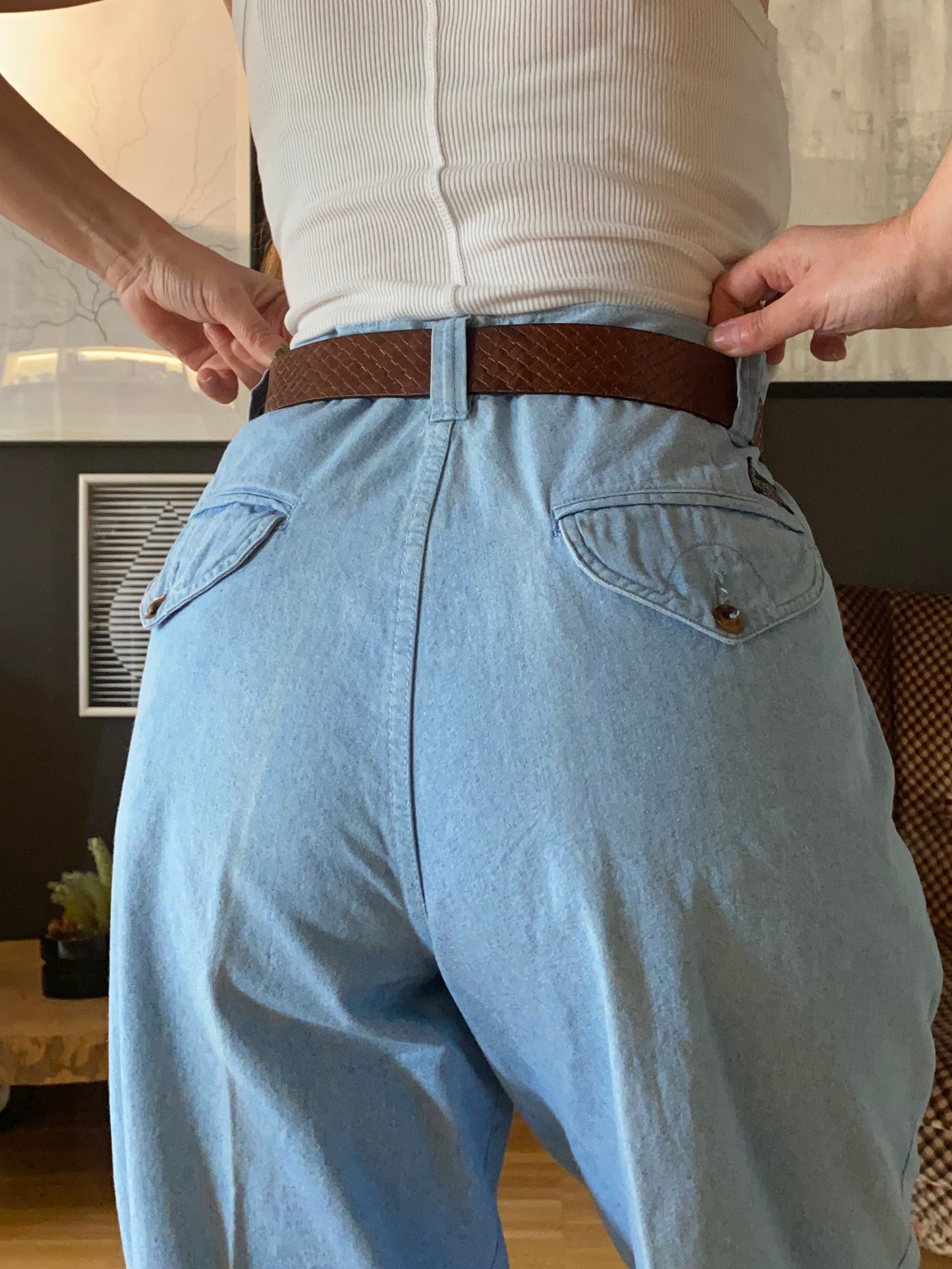 Pantaloni denim Valentino