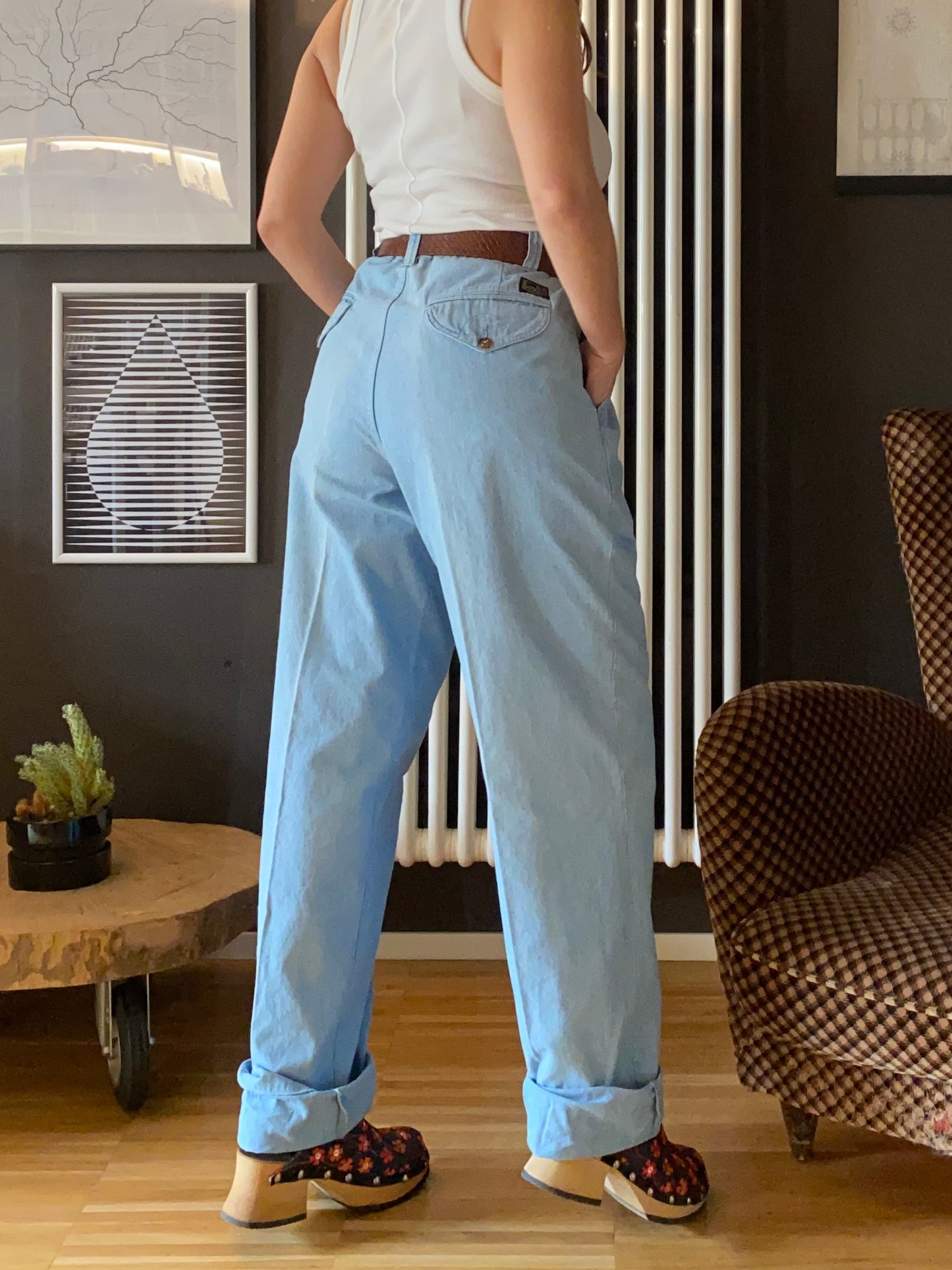 Pantaloni denim Valentino