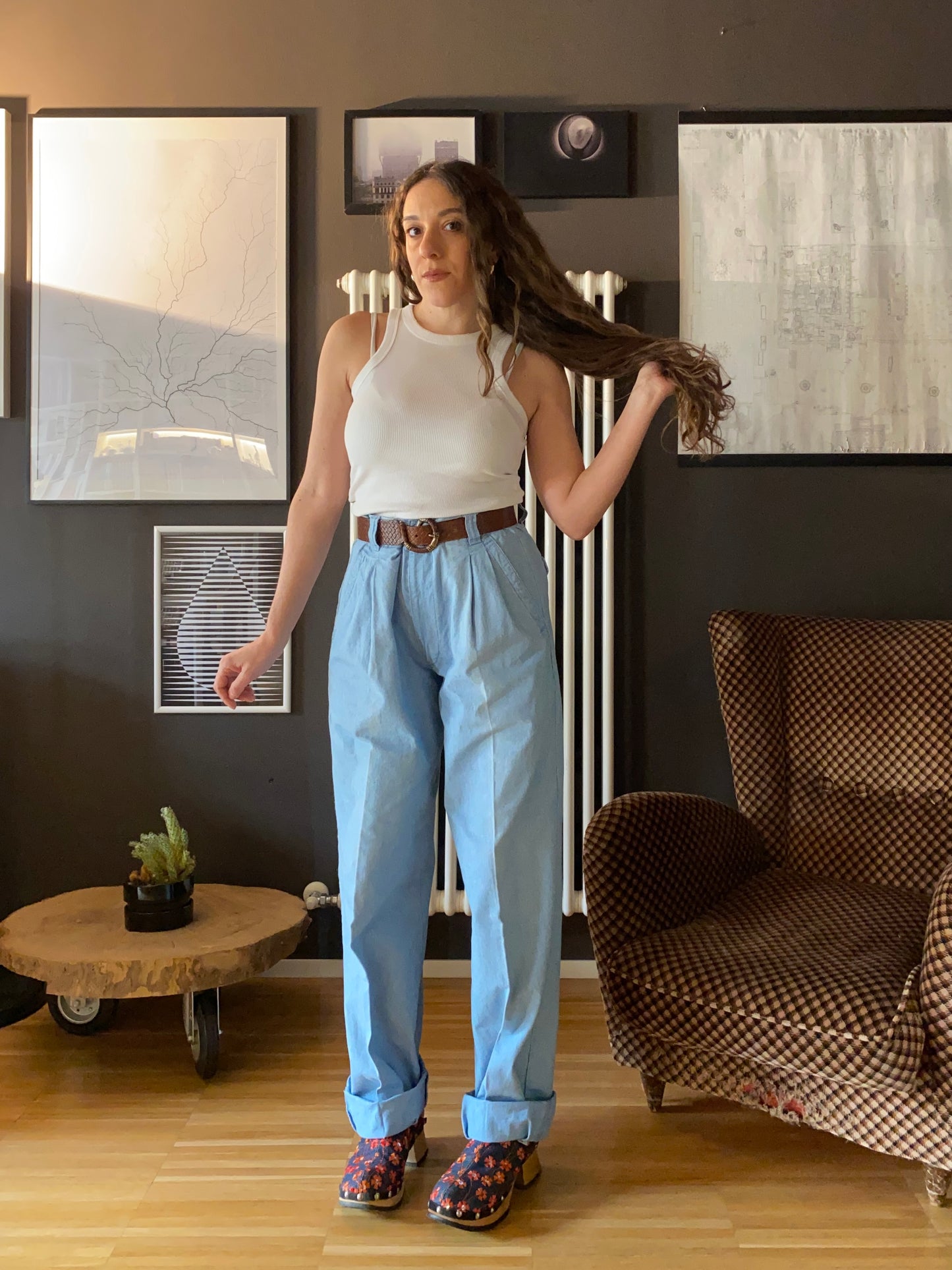 Pantaloni denim Valentino