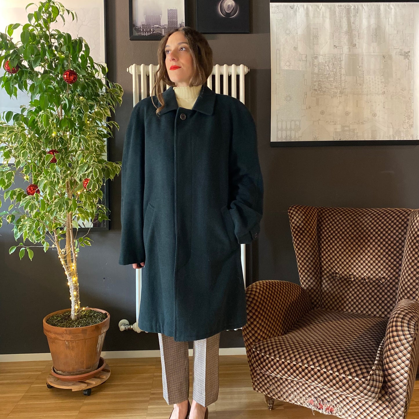 Cappotto loden verde