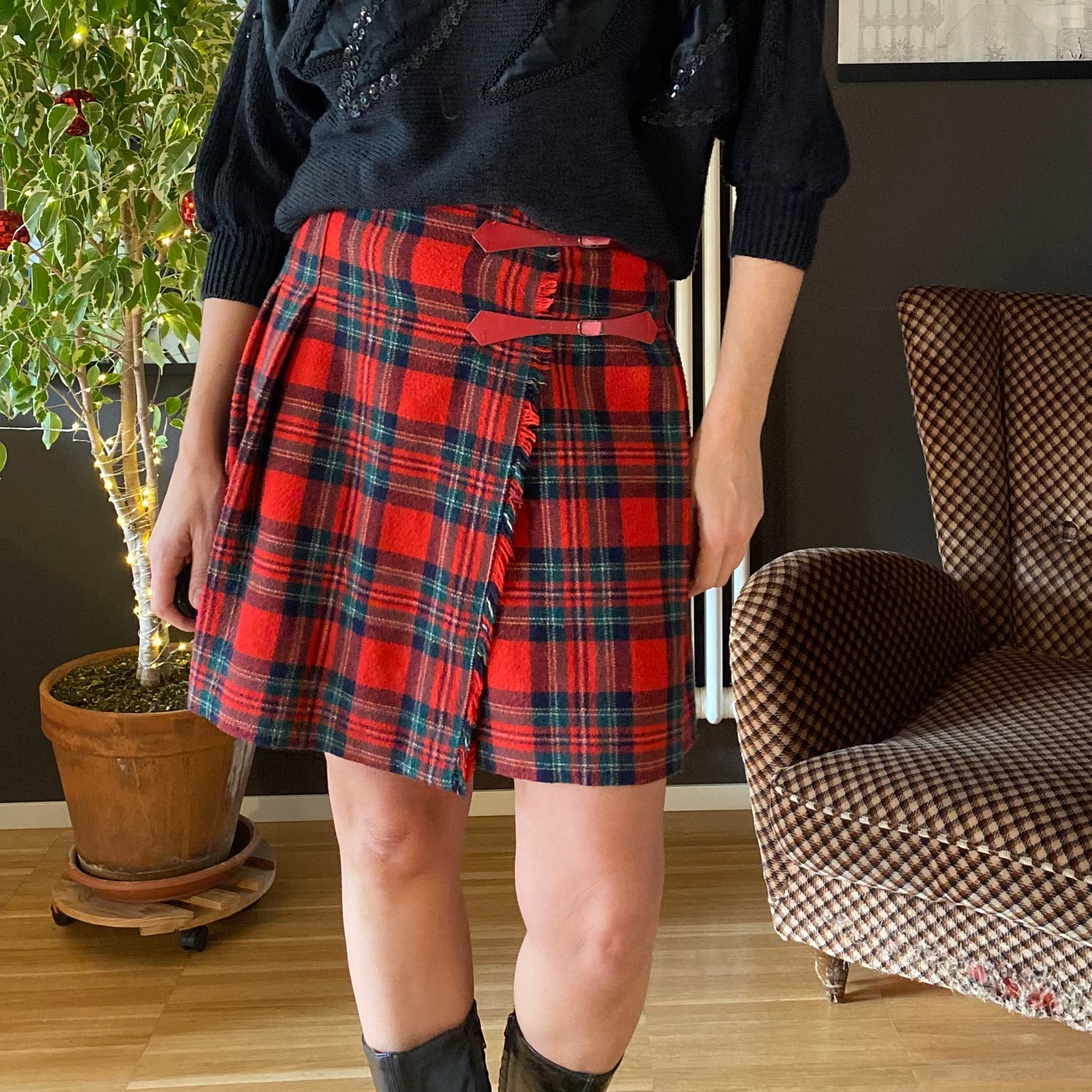 Gonna kilt tartan mini
