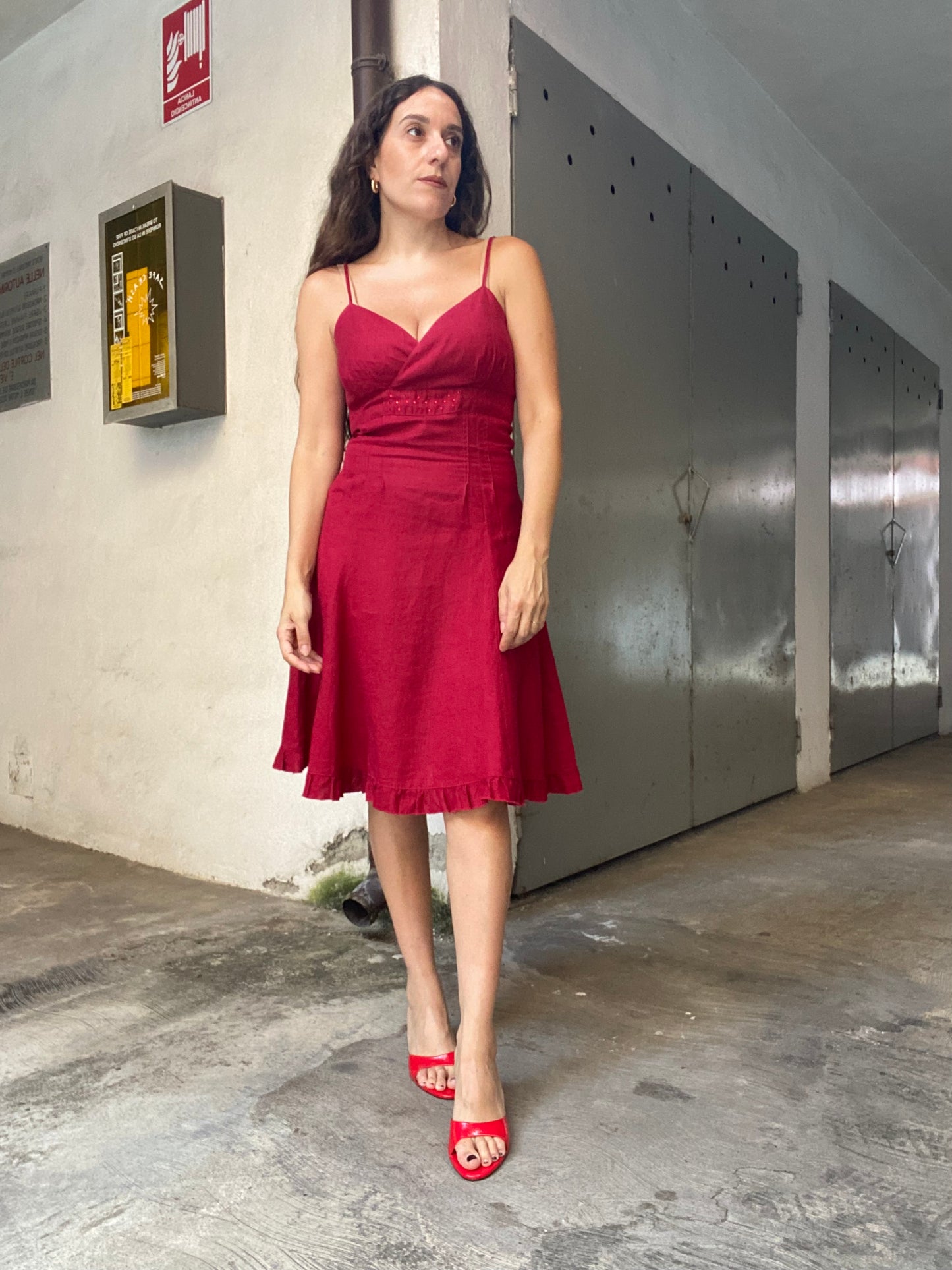 Abito Y2K con strass