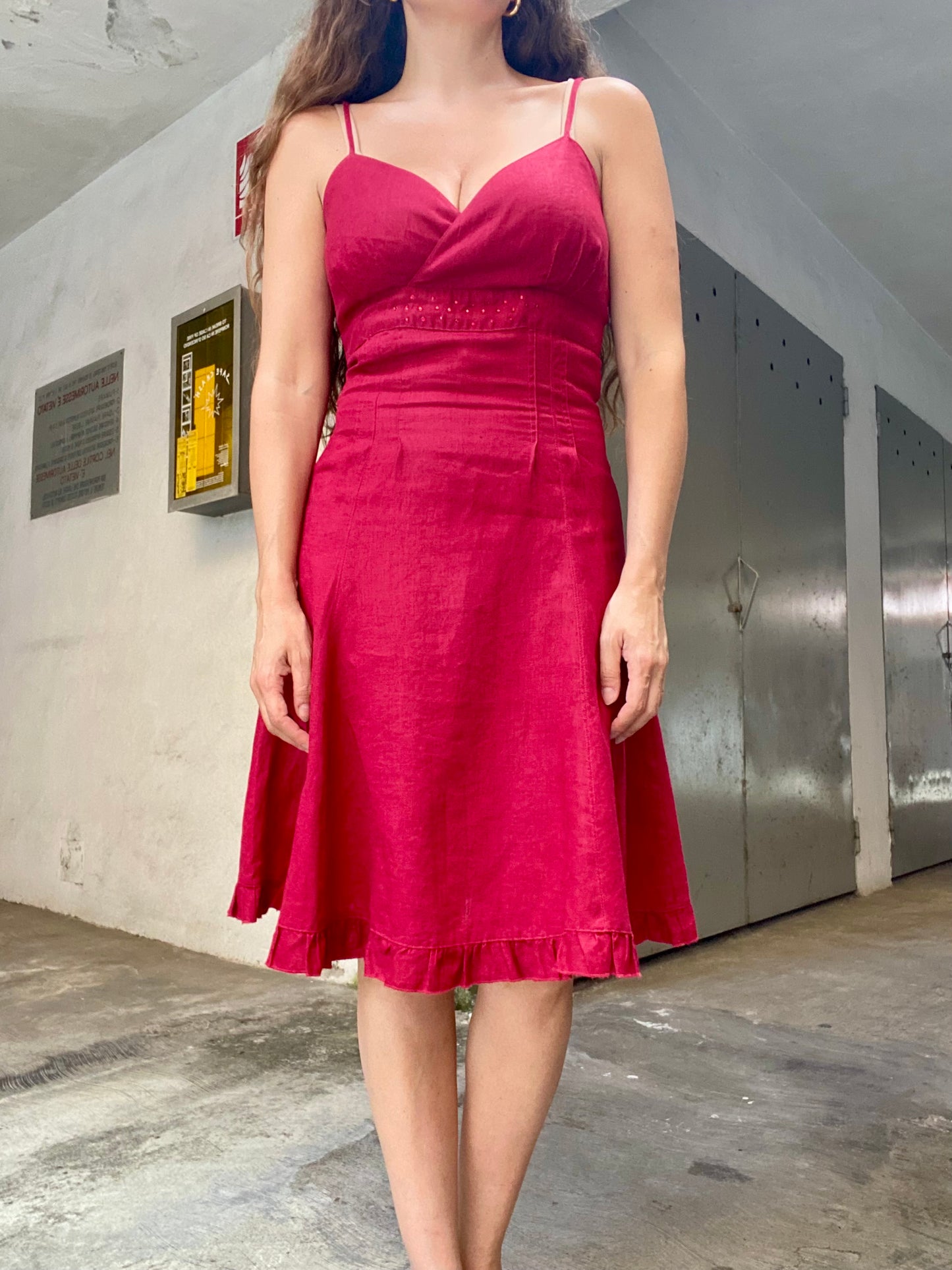 Abito Y2K con strass