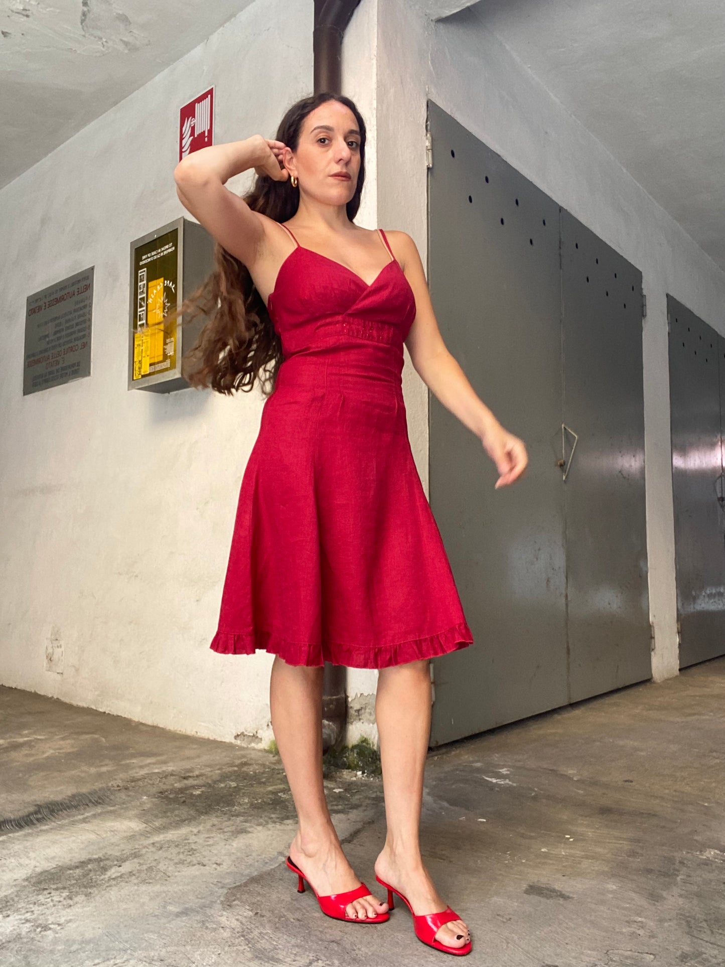 Abito Y2K con strass