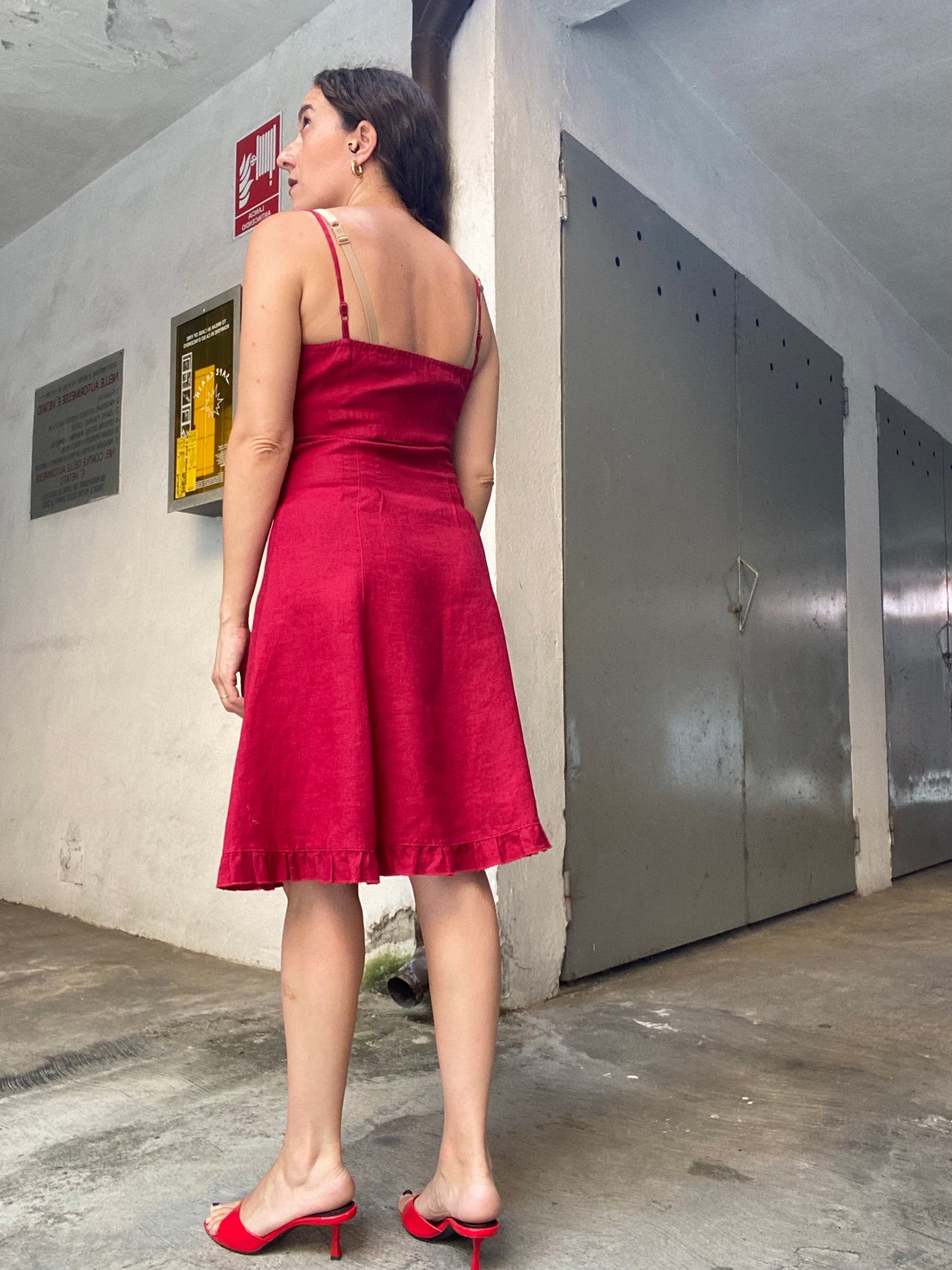 Abito Y2K con strass