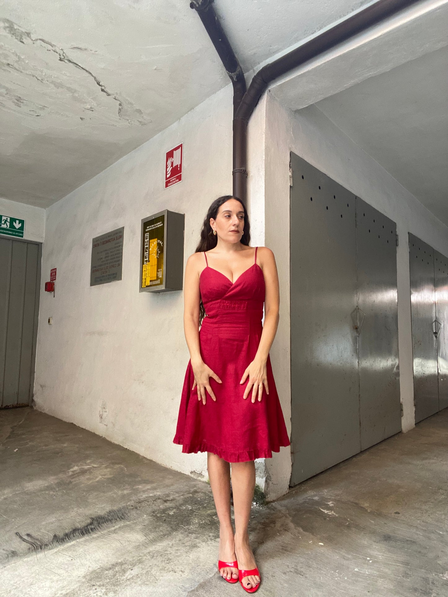 Abito Y2K con strass