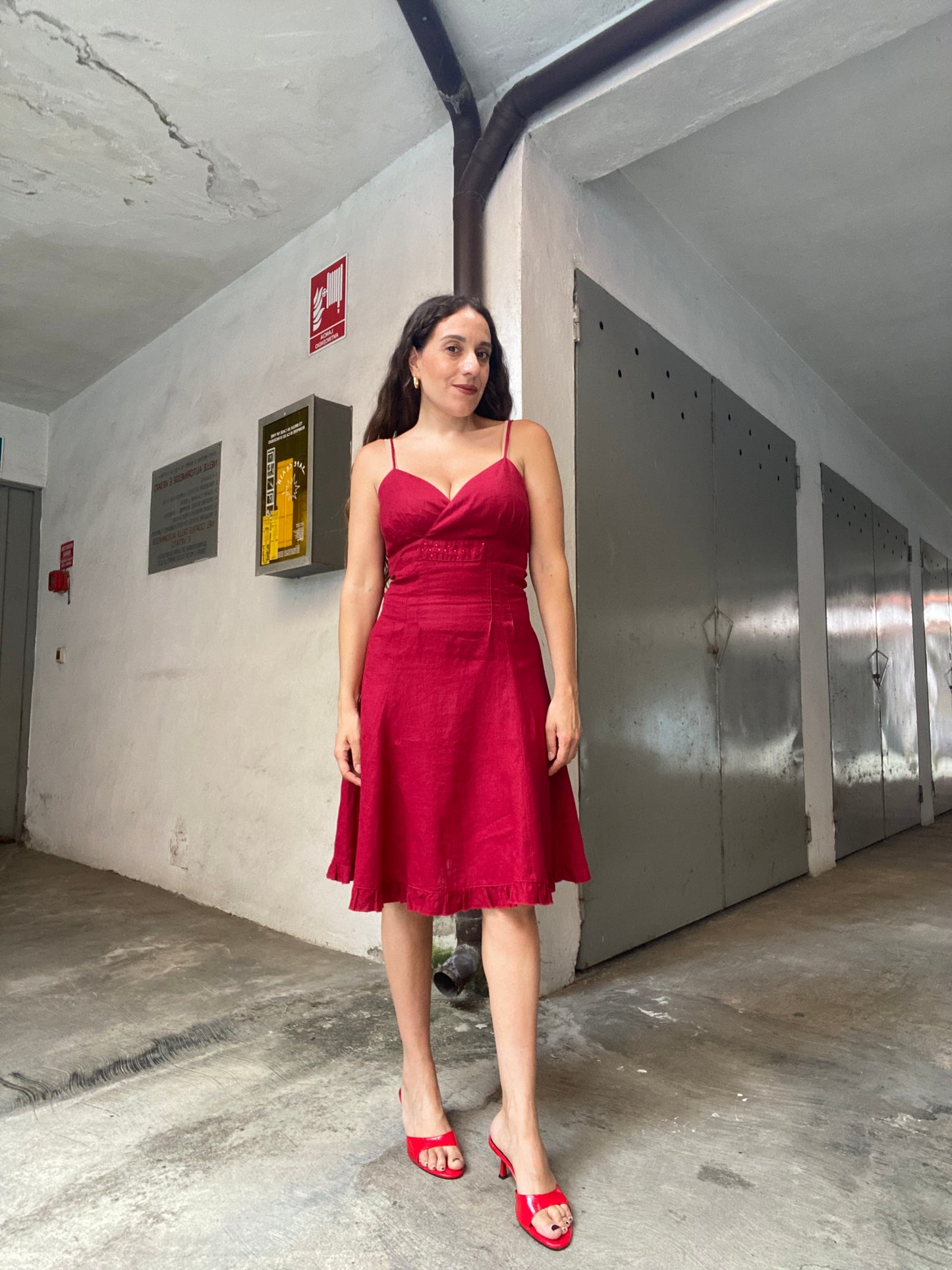 Abito Y2K con strass