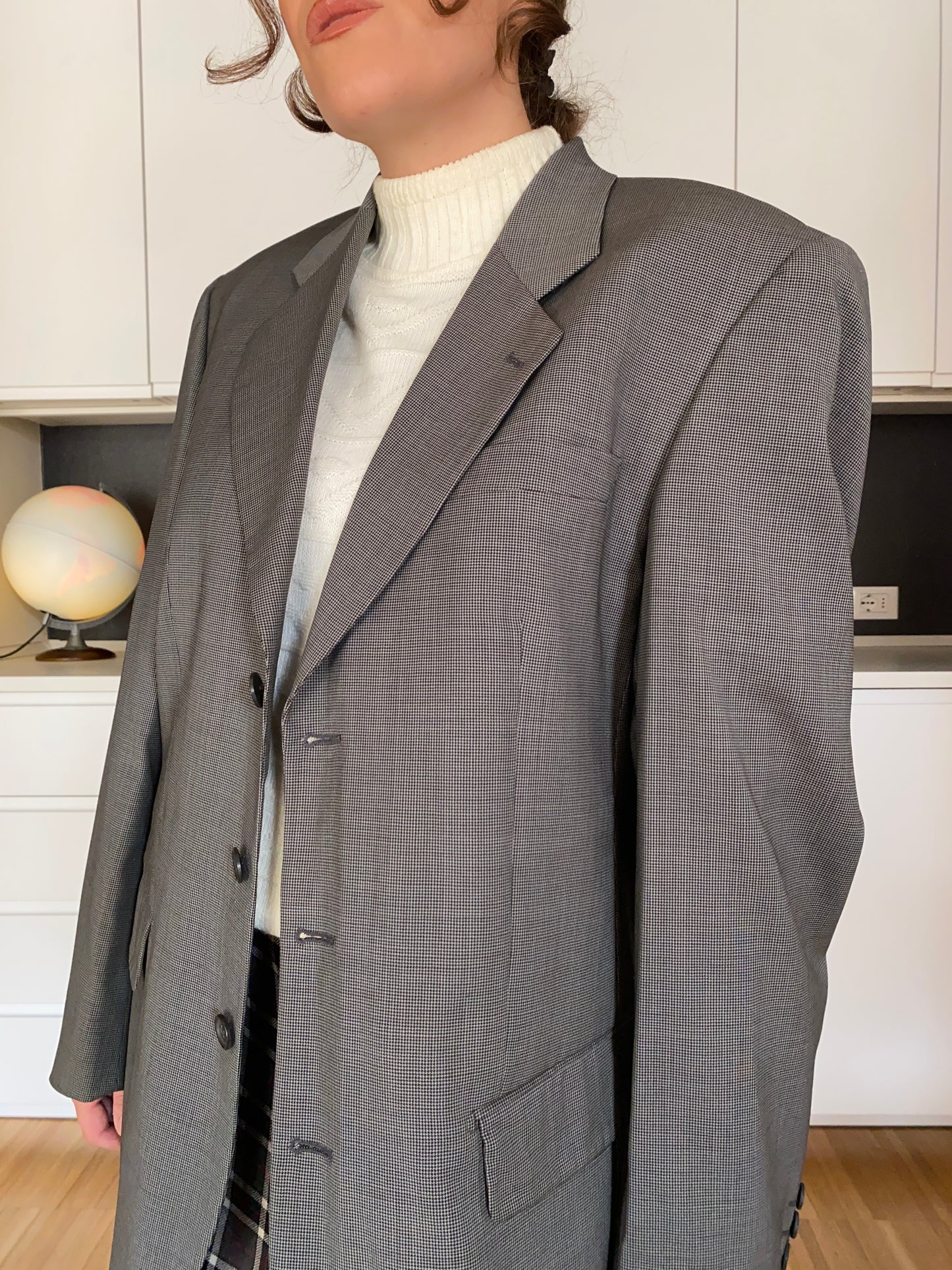 Blazer grigio pied de poule