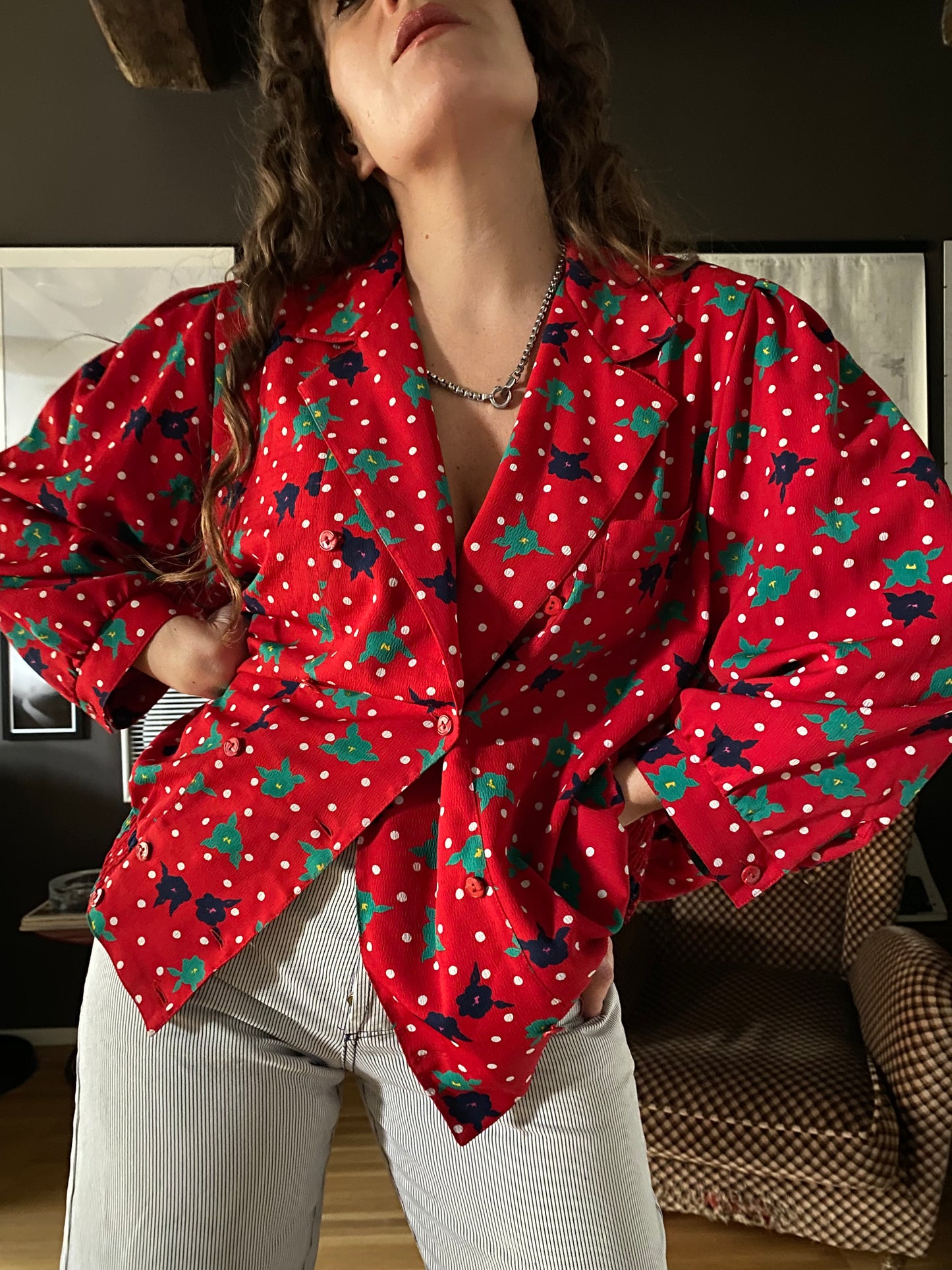 Camicia vintage doppio petto