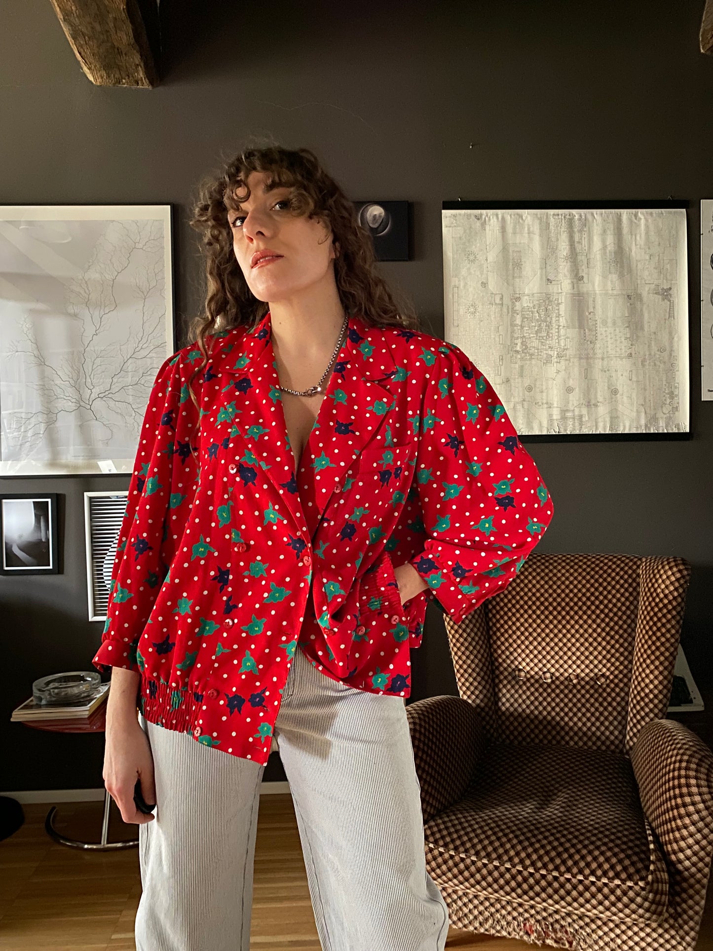 Camicia vintage doppio petto