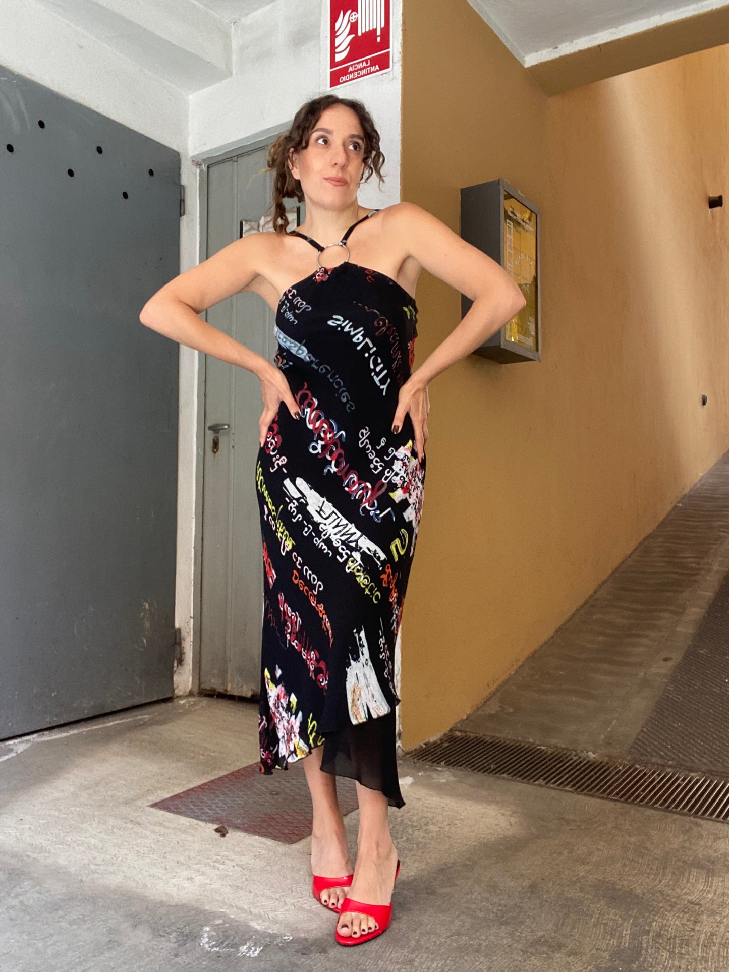 Abito lungo anni 2000