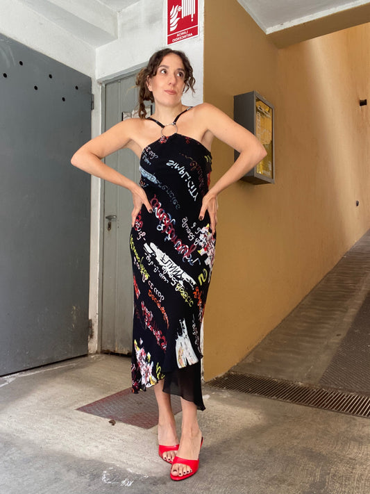 Abito lungo anni 2000