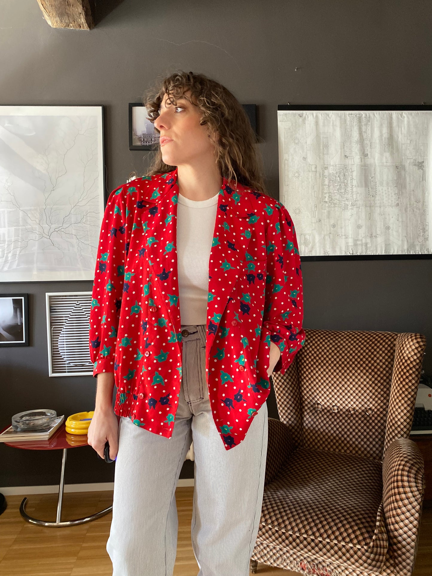 Camicia vintage doppio petto