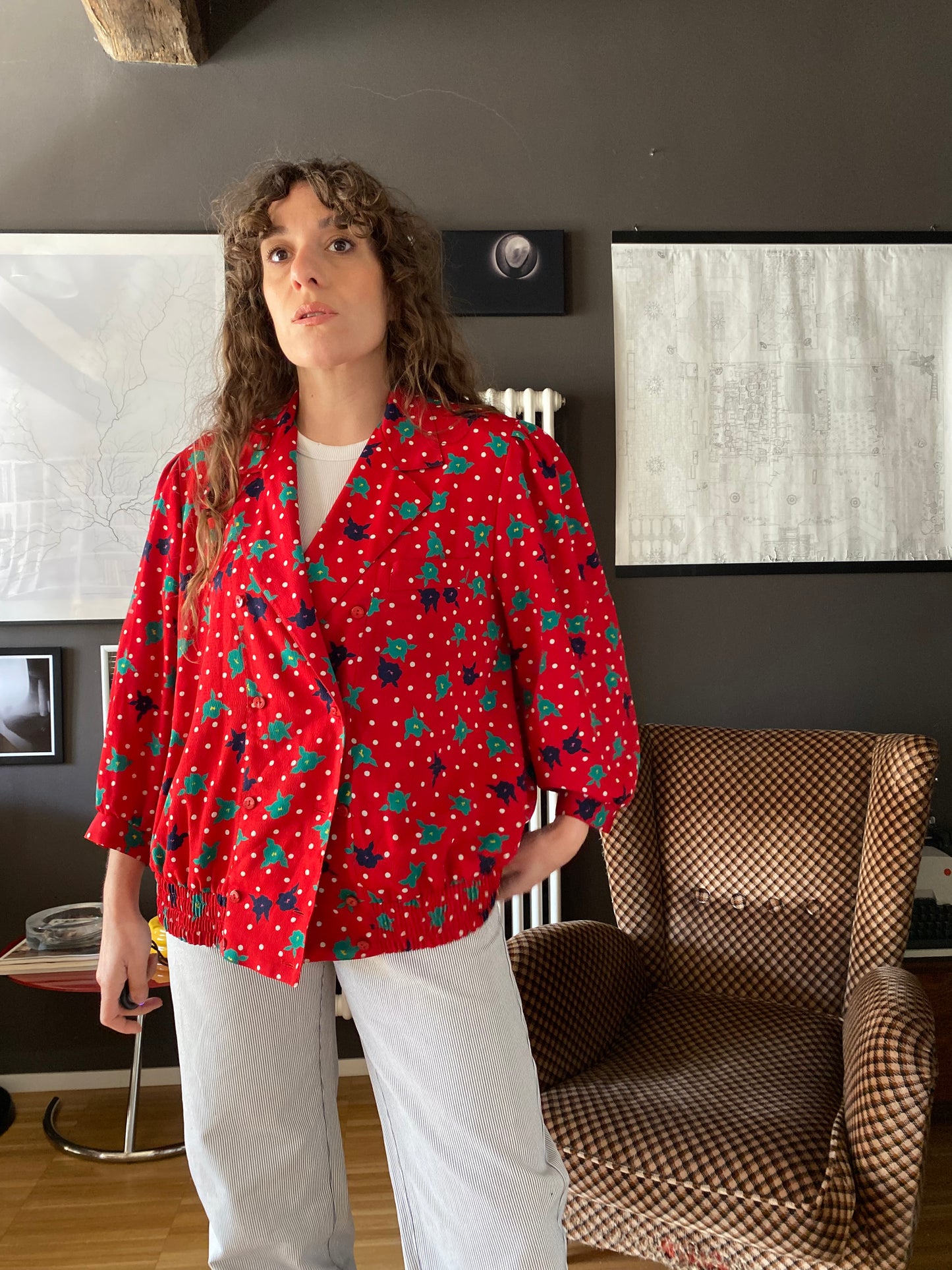 Camicia vintage doppio petto