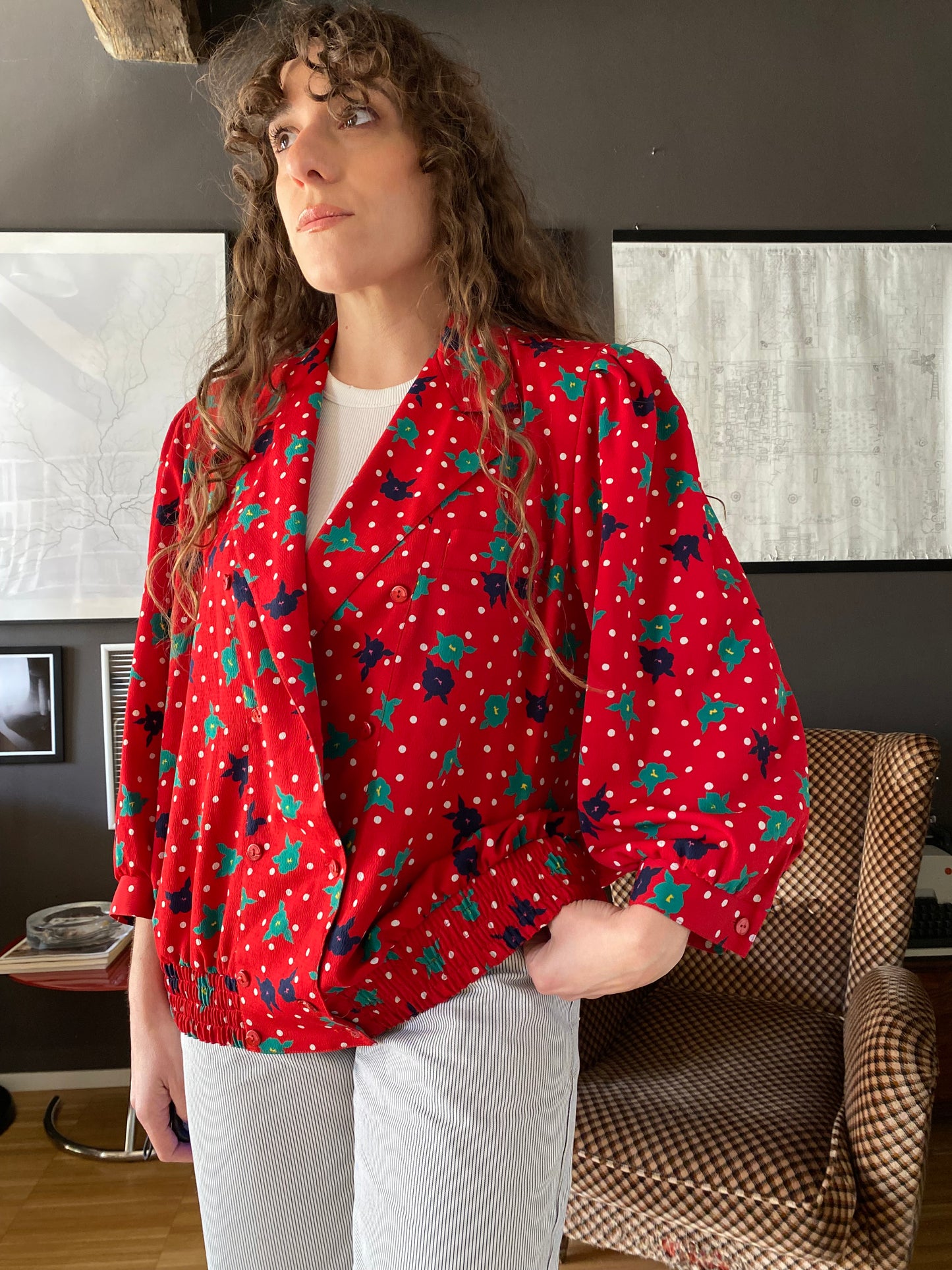 Camicia vintage doppio petto