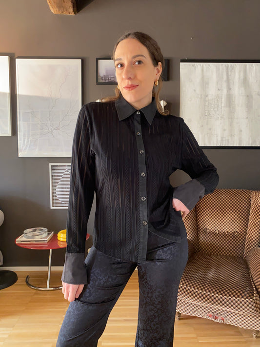 Camicia anni 2000 trasparente