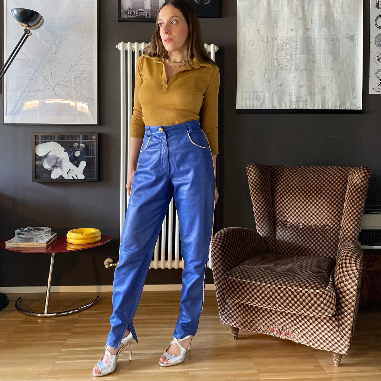 Pantaloni in pelle Byblos