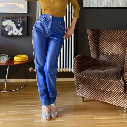 Pantaloni in pelle Byblos