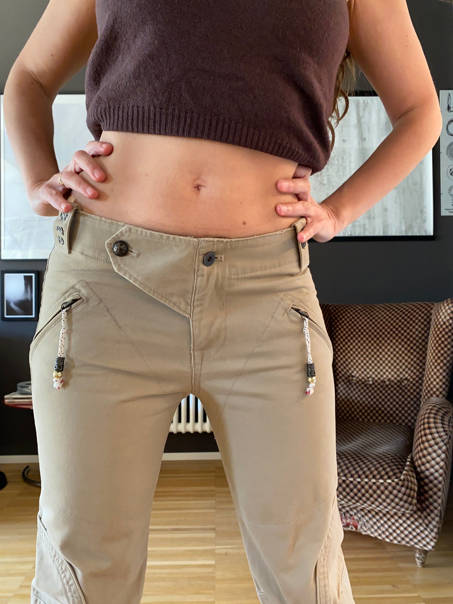 Pantaloni capri Diesel