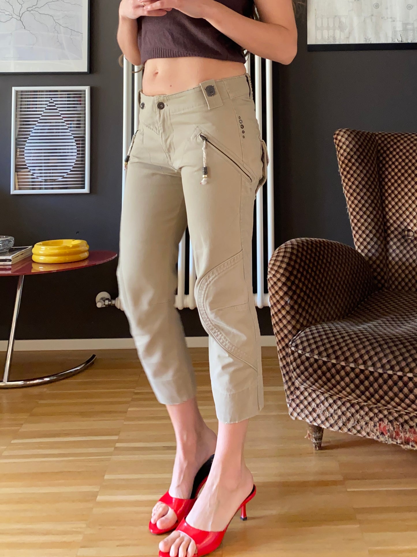 Pantaloni capri Diesel