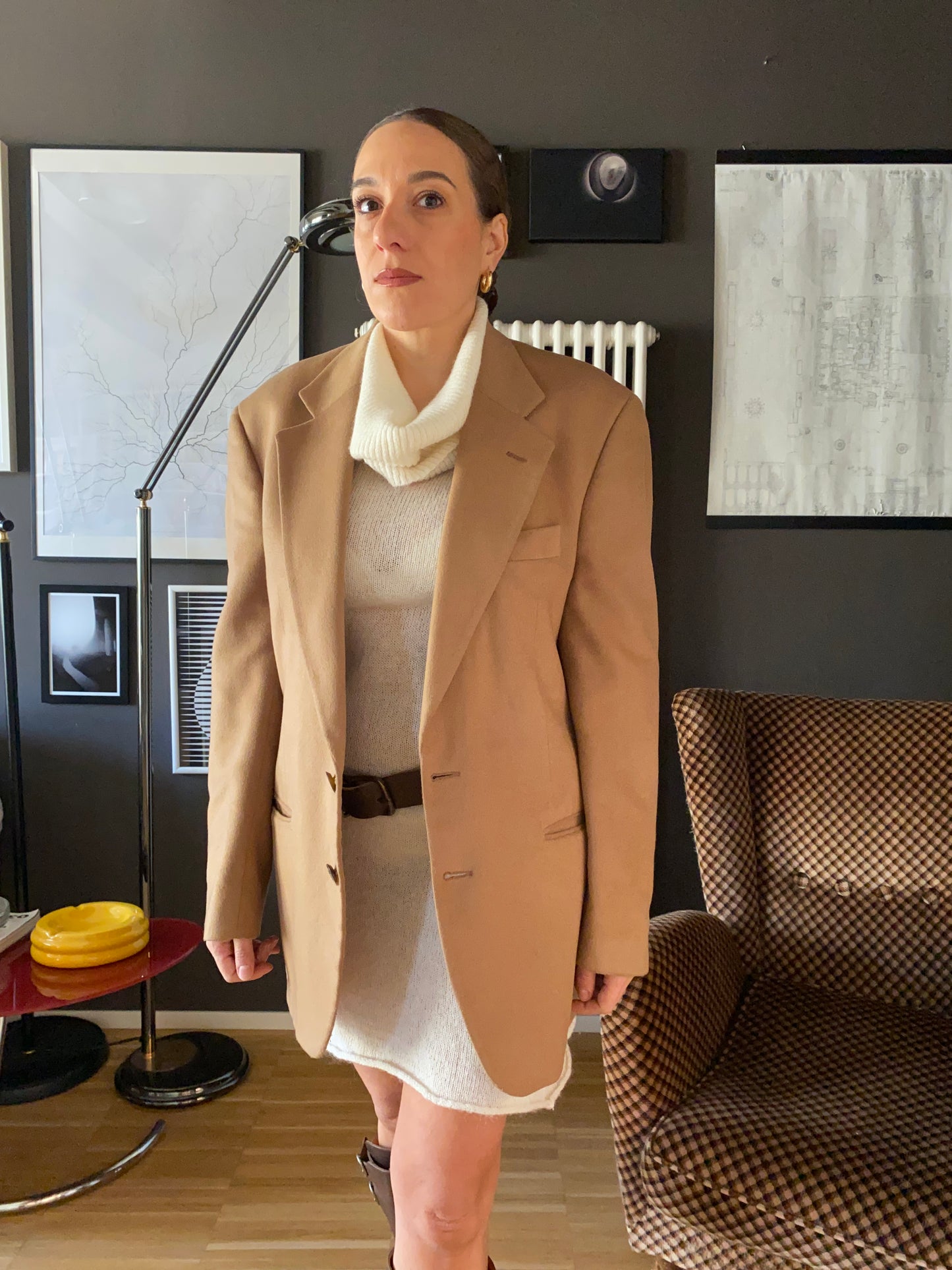 Blazer lana e cashmere