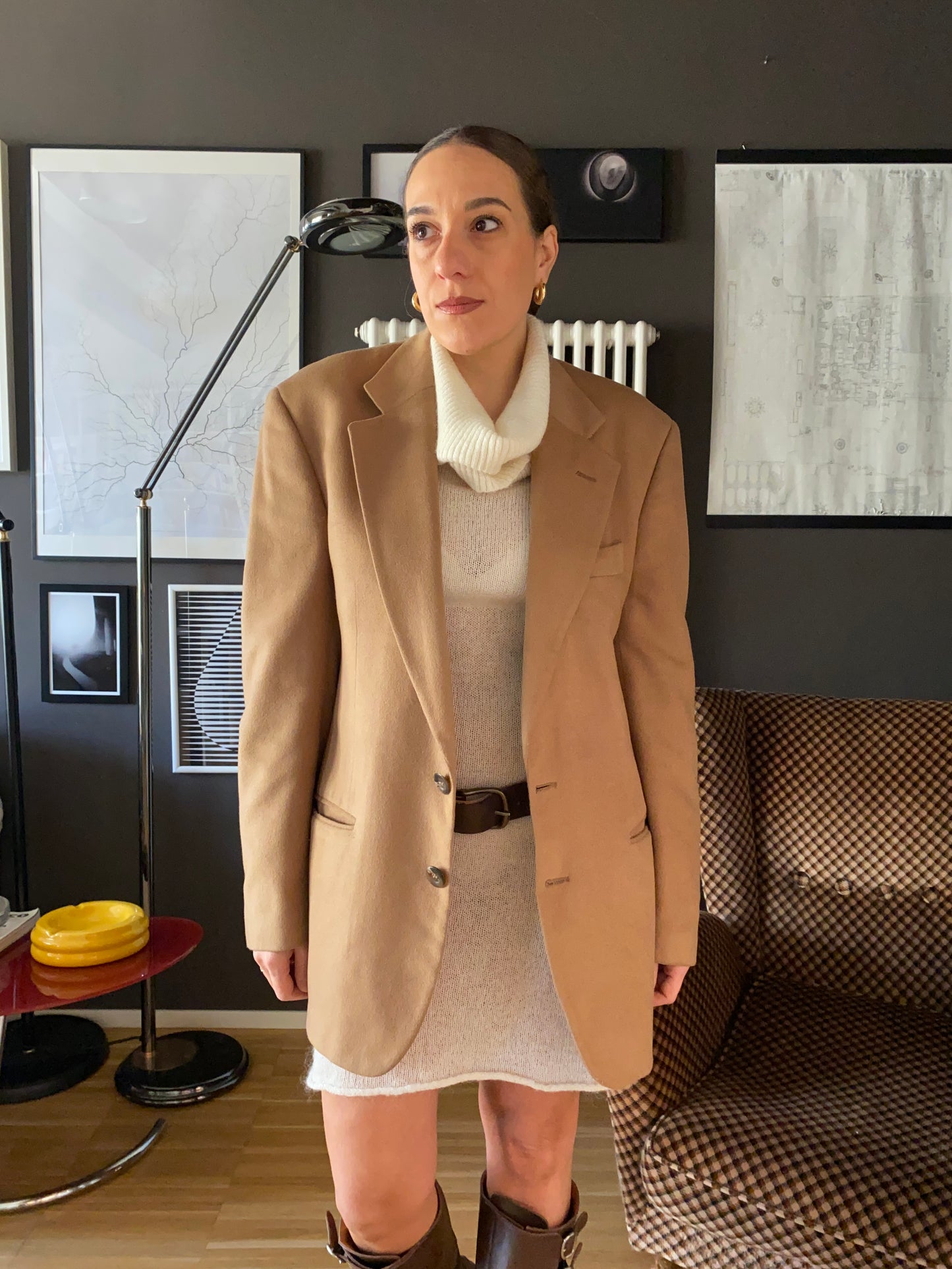 Blazer lana e cashmere