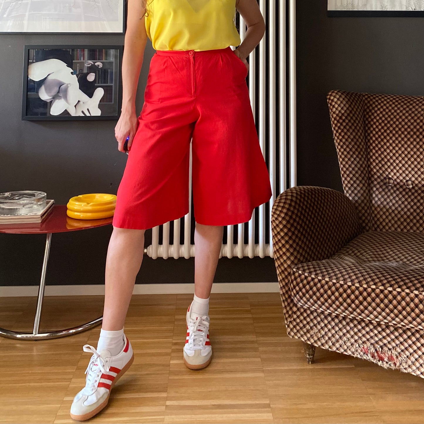 Bermuda al ginocchio vintage