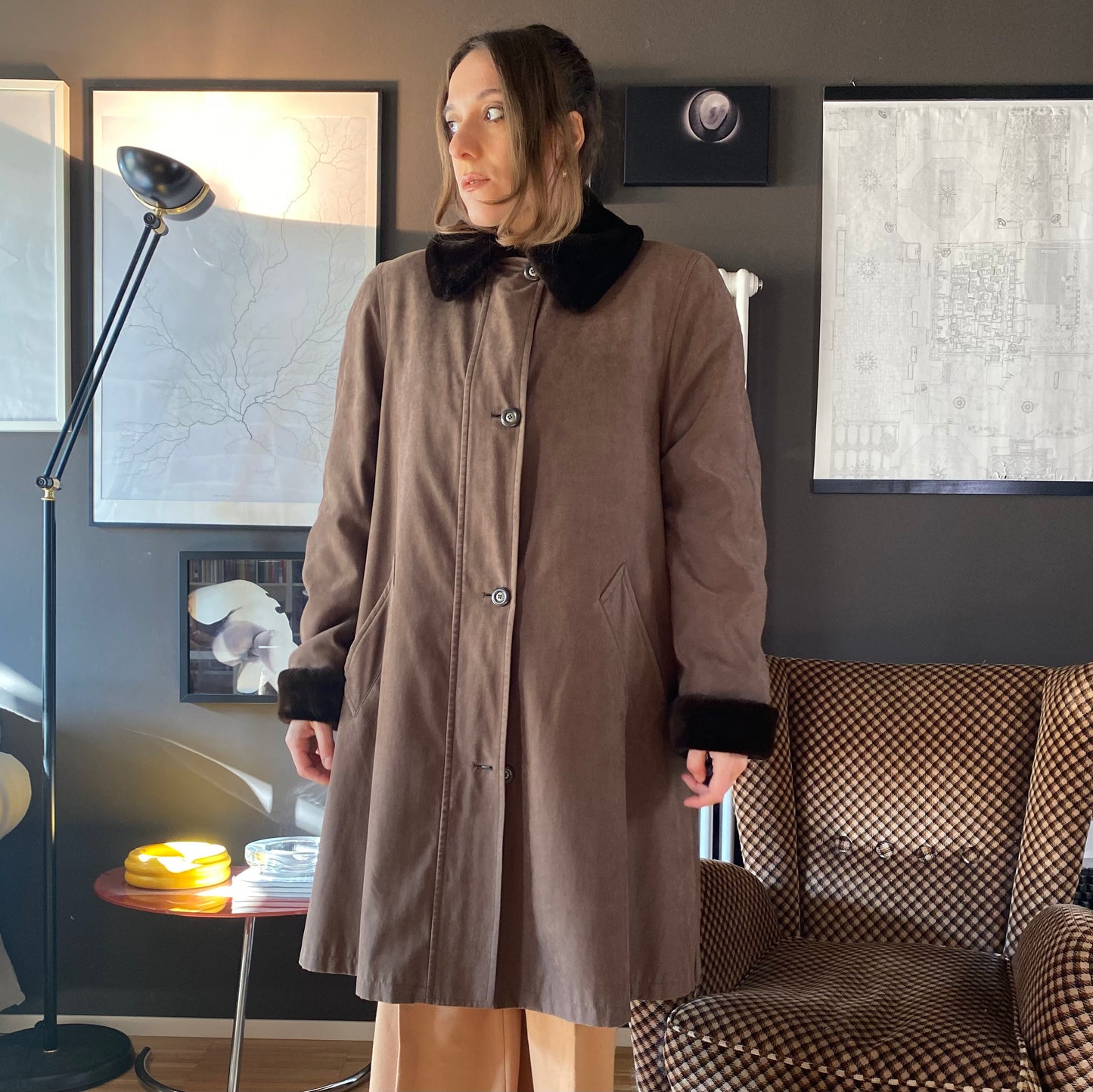 Trench sfoderabile anni 70