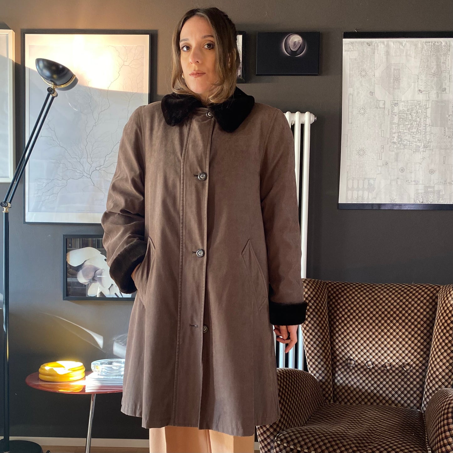 Trench sfoderabile anni 70