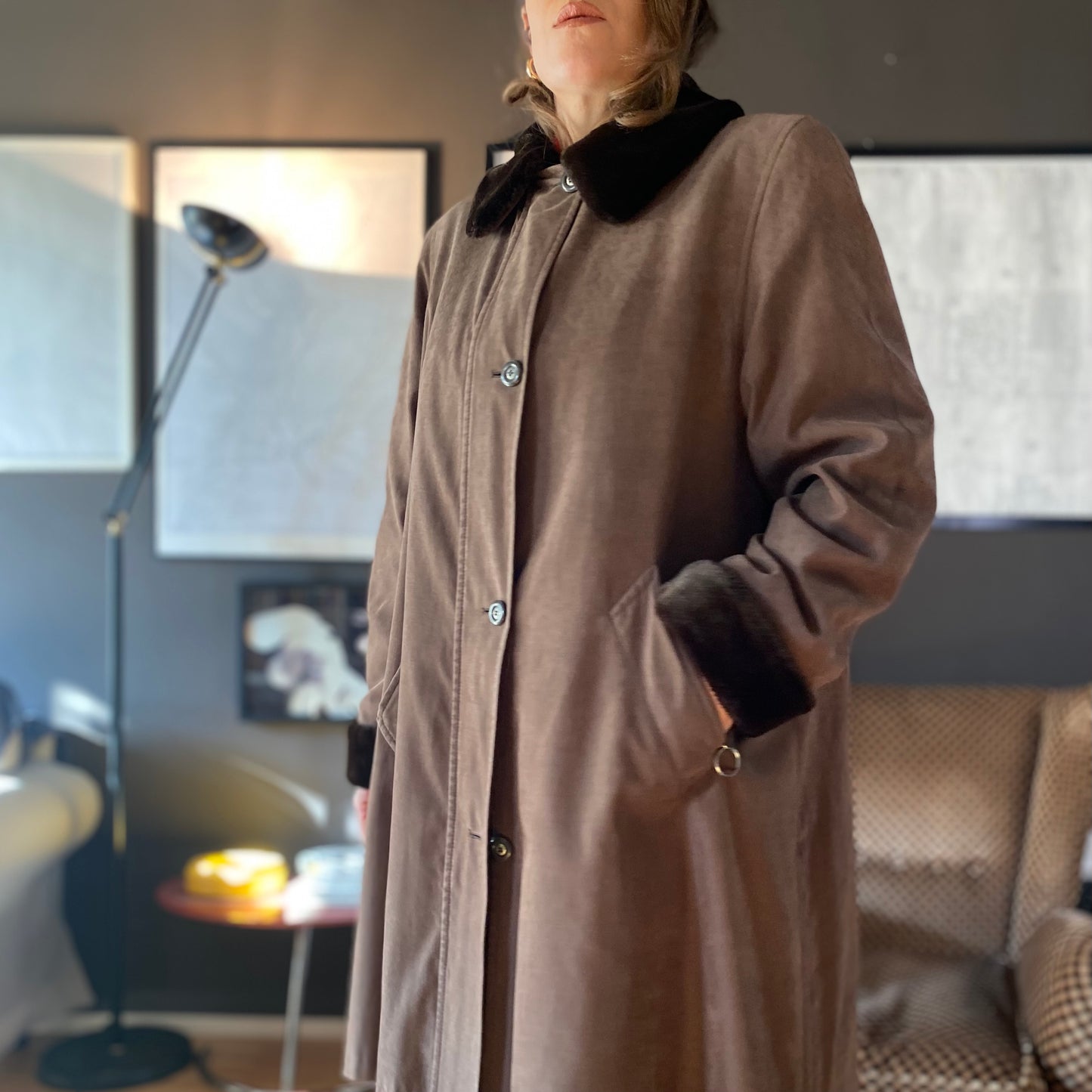 Trench sfoderabile anni 70