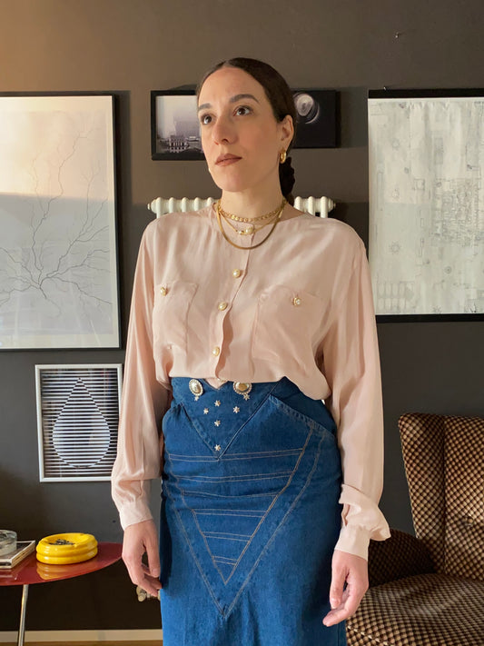 Camicia seta Pianoforte by Max Mara