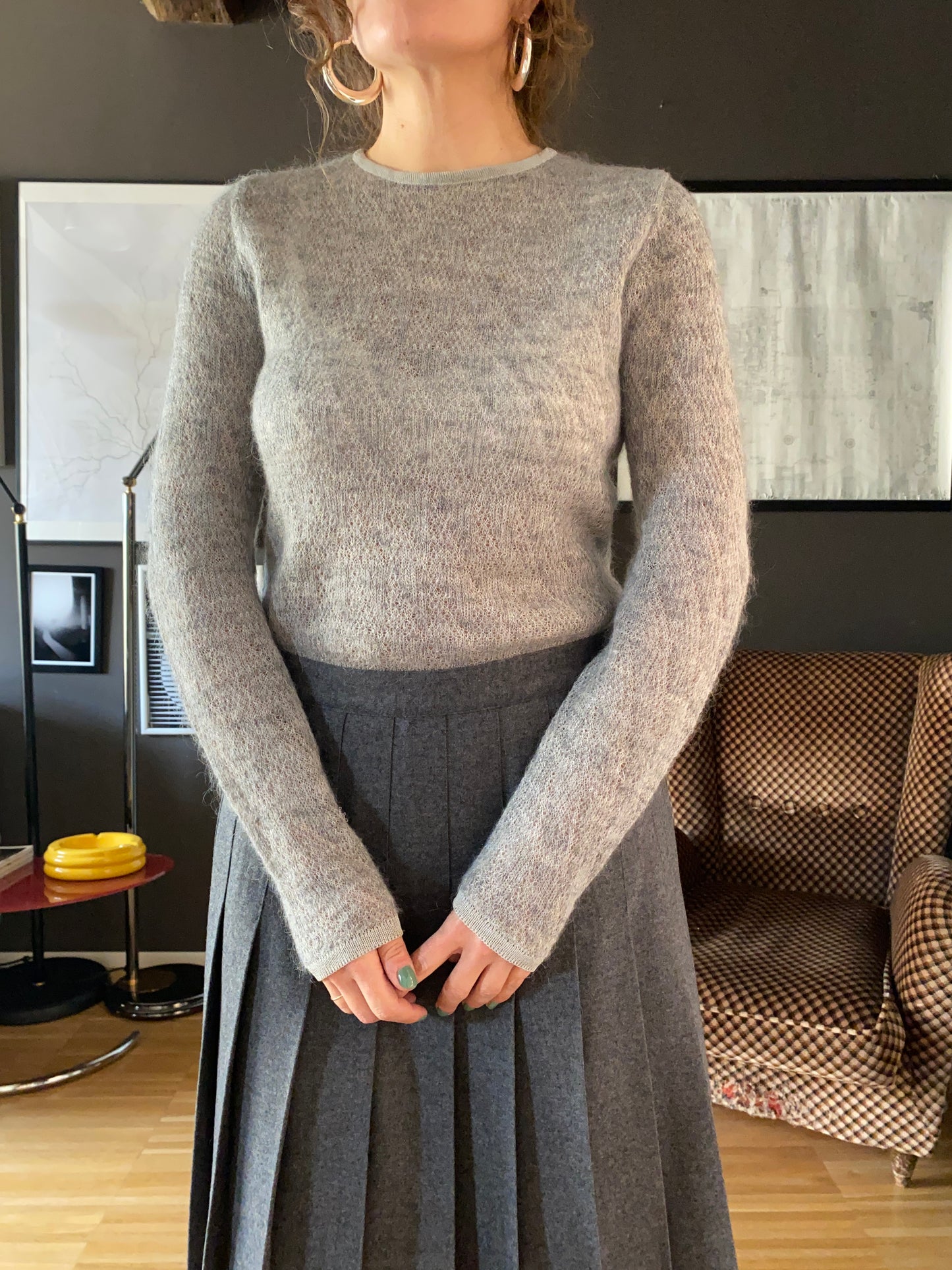 Maglione traforato vintage