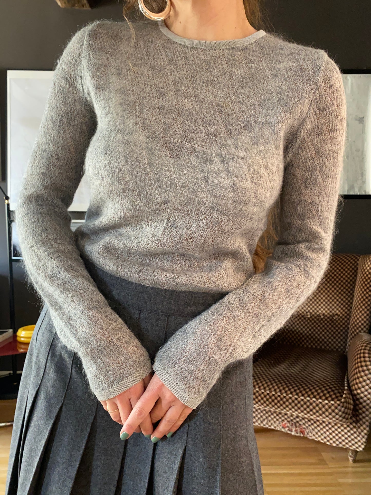 Maglione traforato vintage