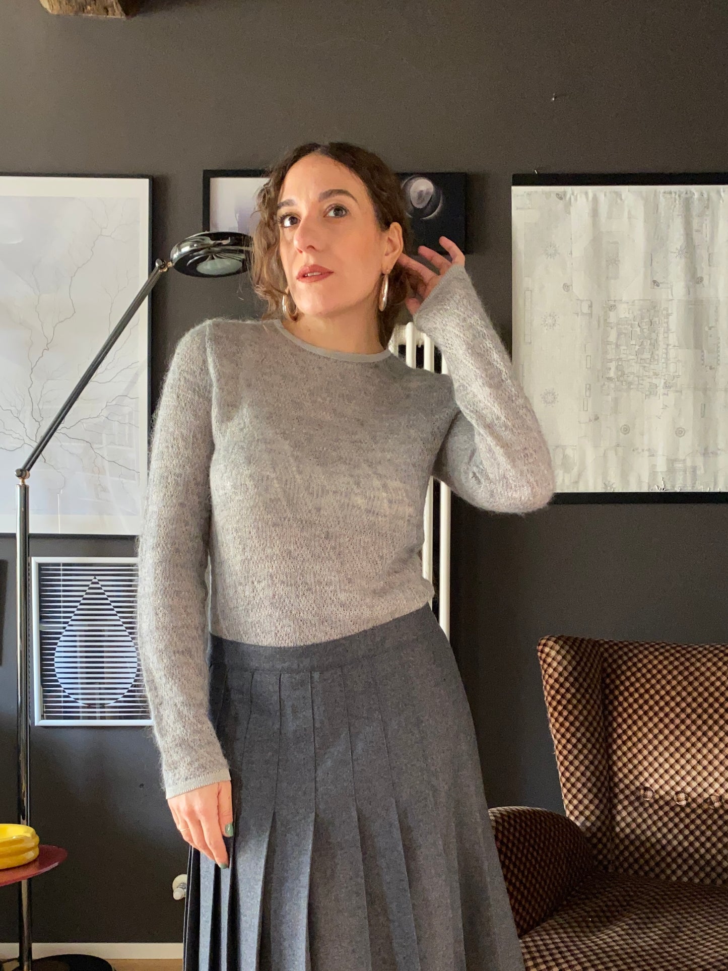 Maglione traforato vintage