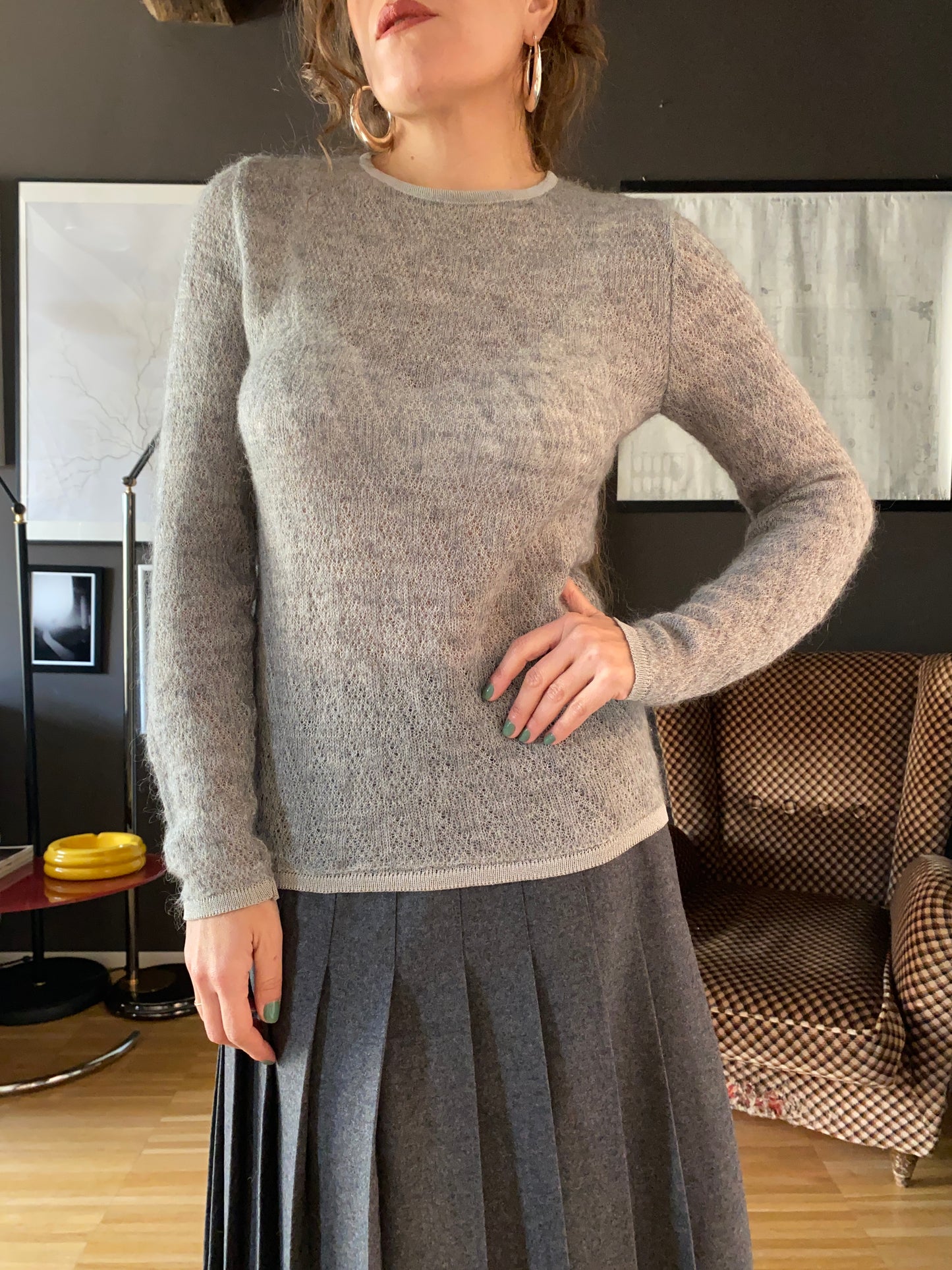 Maglione traforato vintage