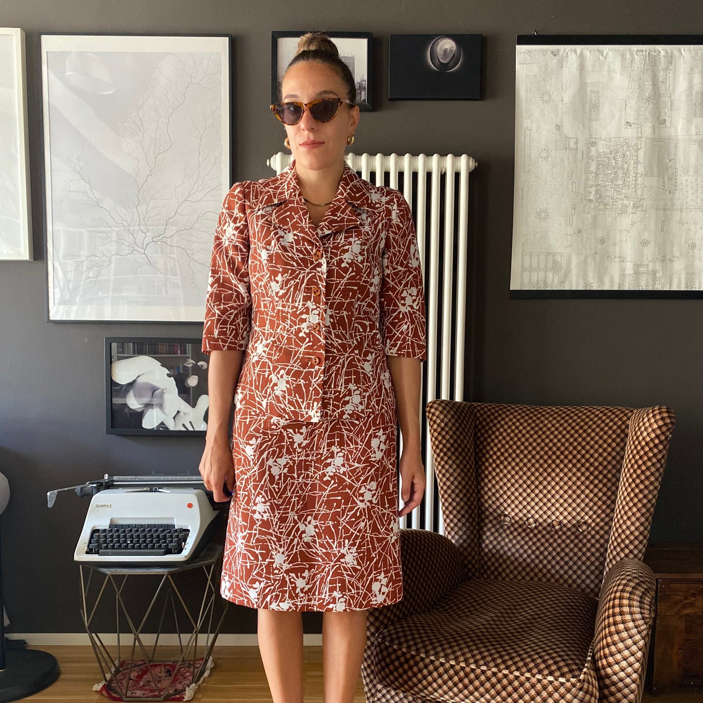 Completo con gonna anni 60