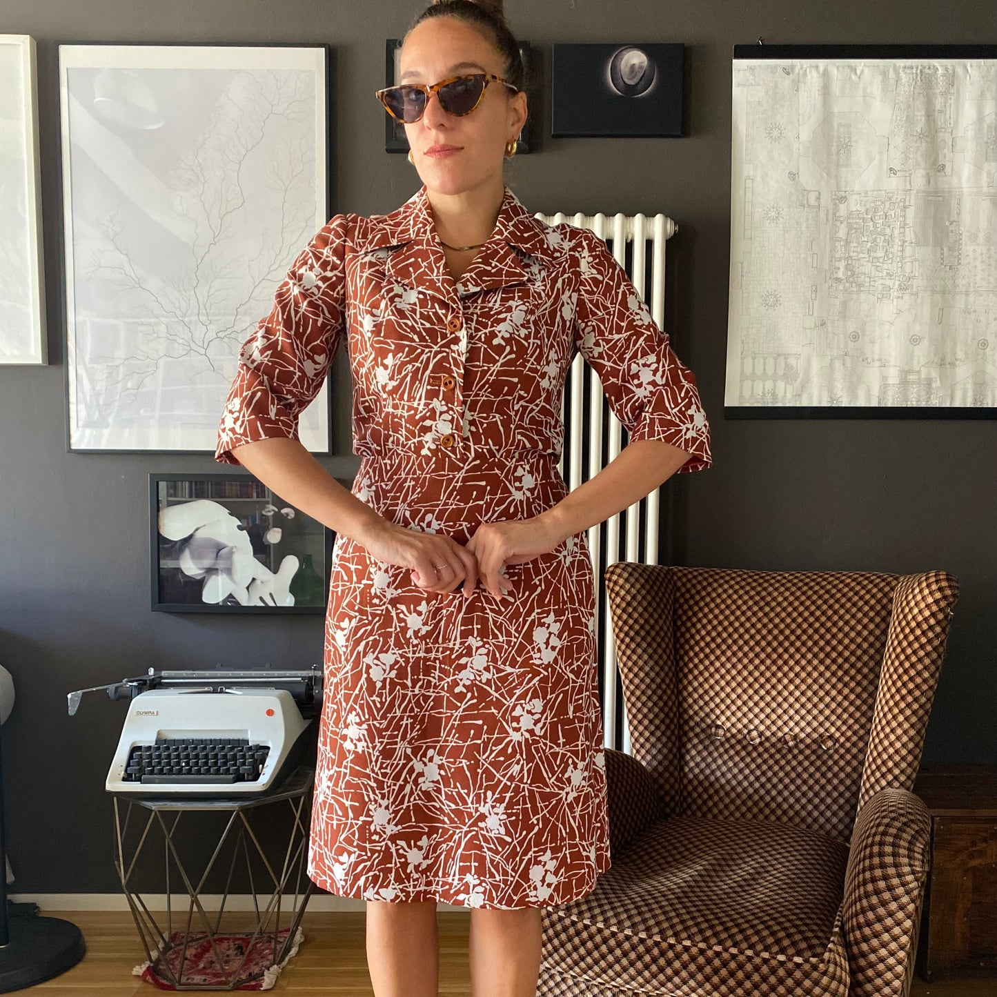 Completo con gonna anni 60