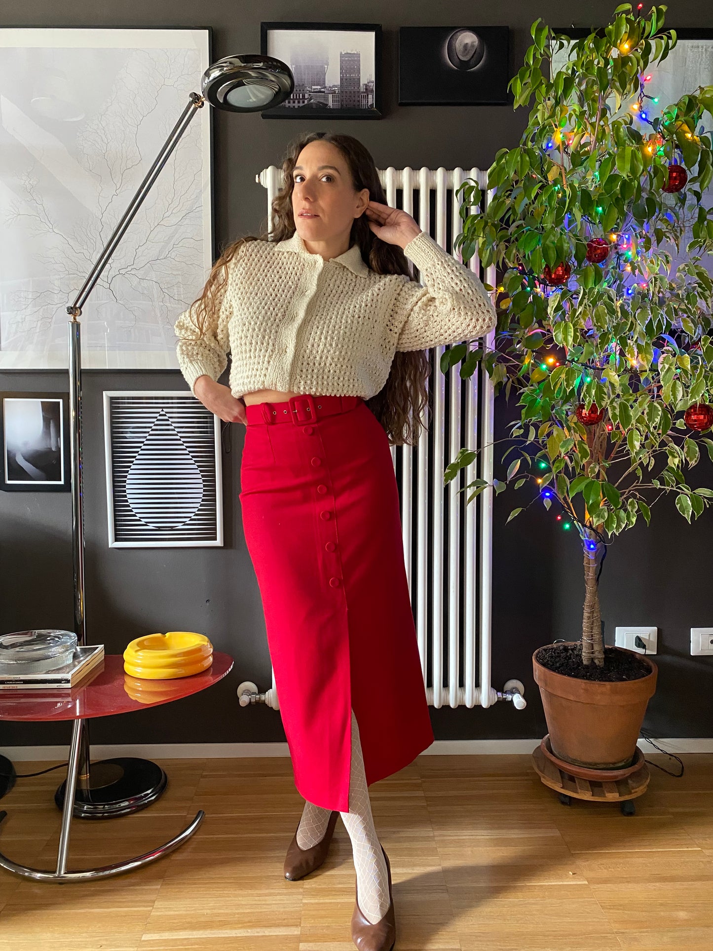 Gonna lunga vita alta lana